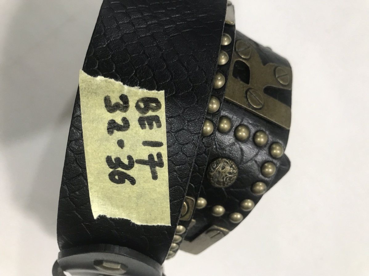 Other ❌Last Drop❌Red Pepper Belt leather stud punk Size 32 - 12 Thumbnail