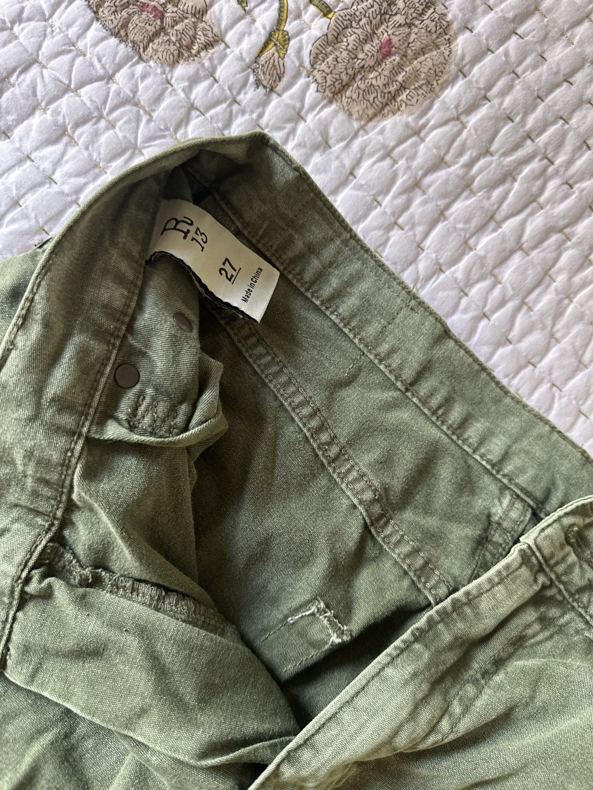 R13 R13 Utility multi-pocket wide-leg jeans Size 27" / US 4 / IT 40 - 3 Thumbnail