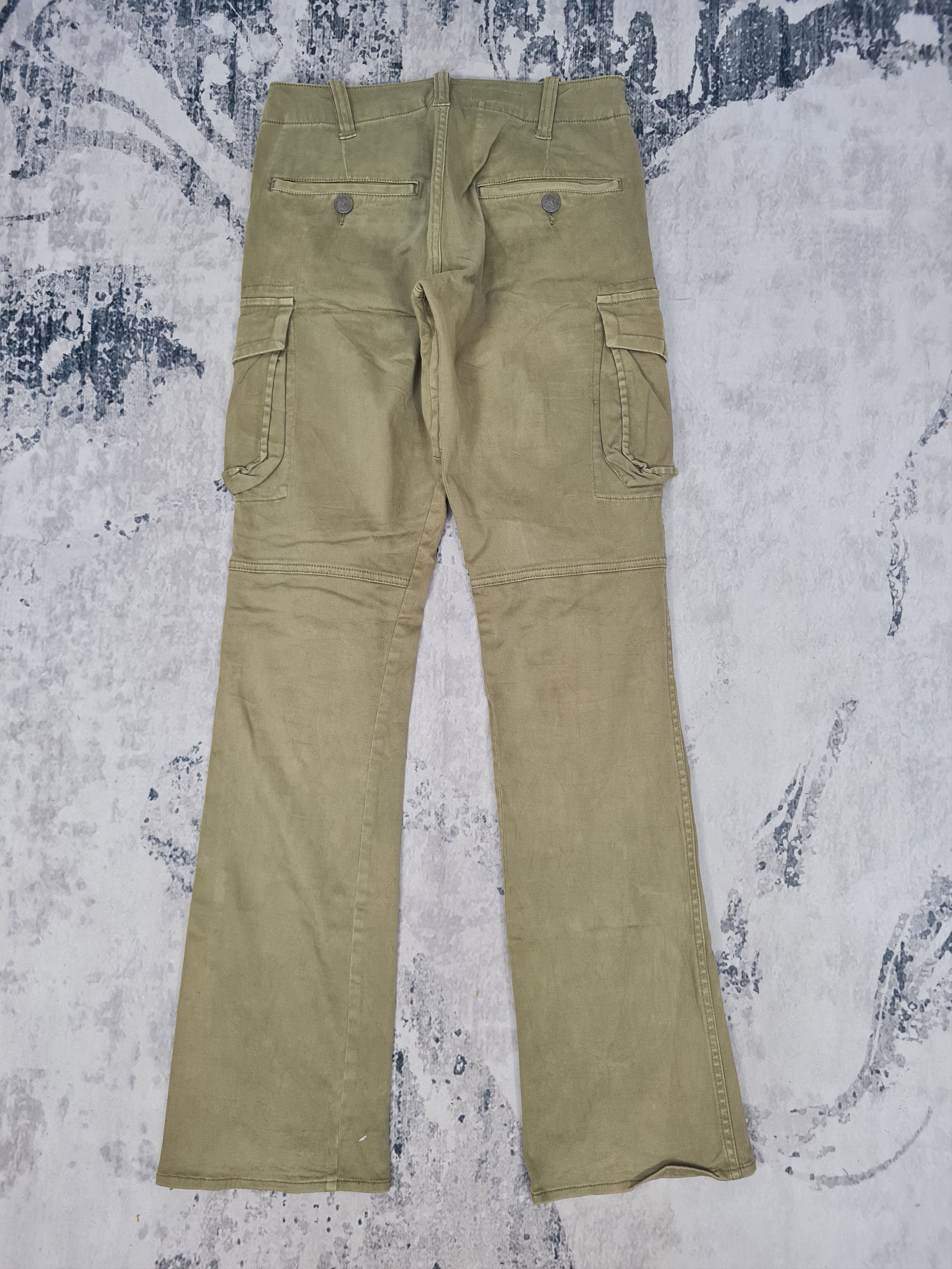 Japanese Brand CRUTCH CO.,LTD Crew Tactical Strech Flare Pants 31x34 JB0201 Size US 31 - 2 Thumbnail