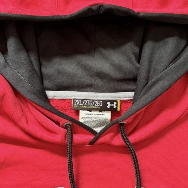 Under Armour Under Armour Red Hoodie | Size 2XL Size US XXL / EU 58 / 5 - 4 Thumbnail