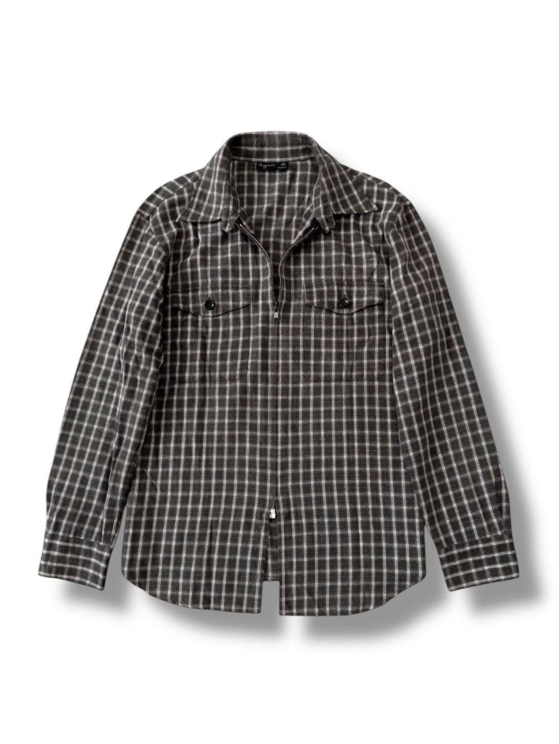 agnes b. Agnes Double Zipper Shirt Size US M / EU 48-50 / 2 - 1 Thumbnail