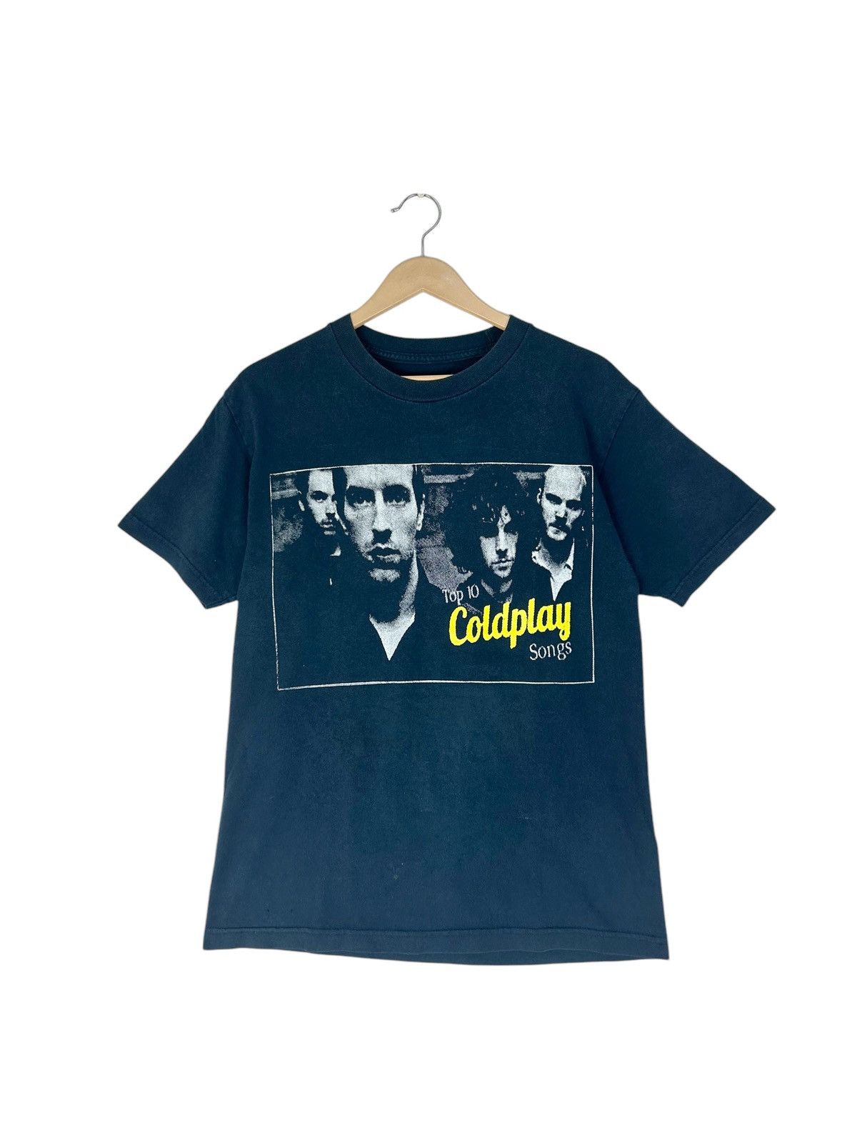Band Tees × Vintage Vintage Coldplay Band Line up Photo prints / Chris Martin Size US M / EU 48-50 / 2 - 1 Thumbnail