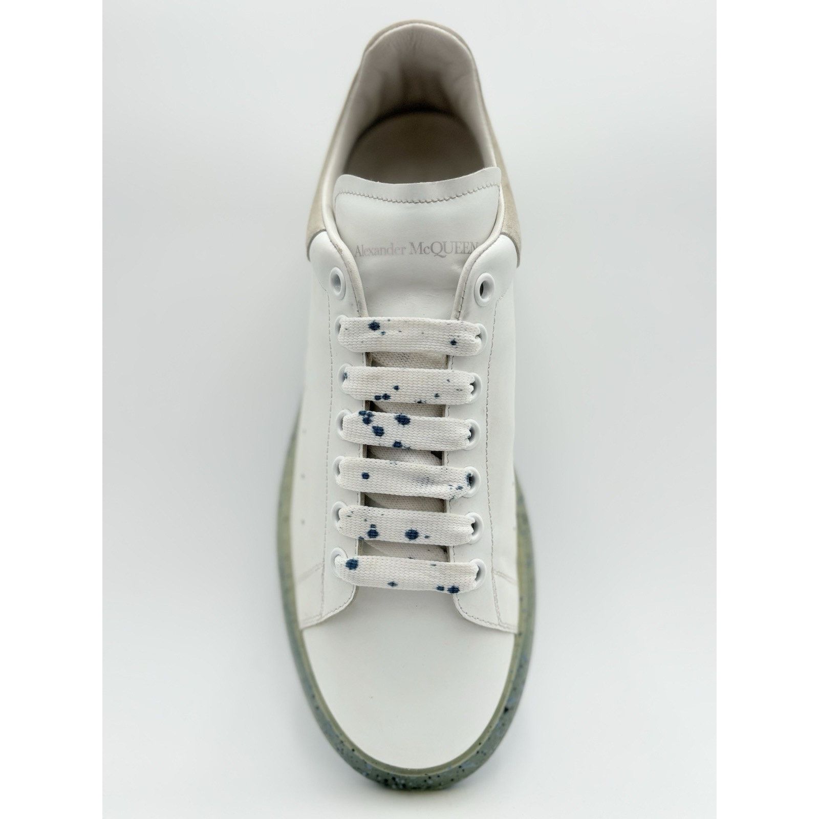 Alexander McQueen Alexander McQueen Clear Sole ' Splatter Blue ' | GREAT COND! Size US 11 / EU 44 - 5 Thumbnail