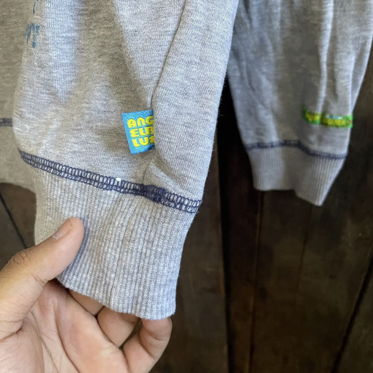 Angel Blue Combo Angel Blue Sweatshirt Size L / US 10 / IT 46 - 4 Thumbnail
