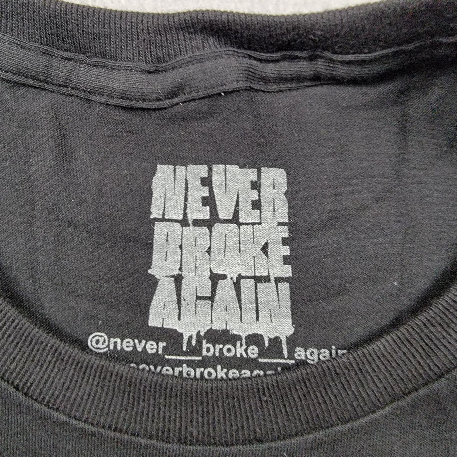 NBA Young Boy Never Broke Again American Champ Tee Black Sz XL Size US XL / EU 56 / 4 - 5 Thumbnail