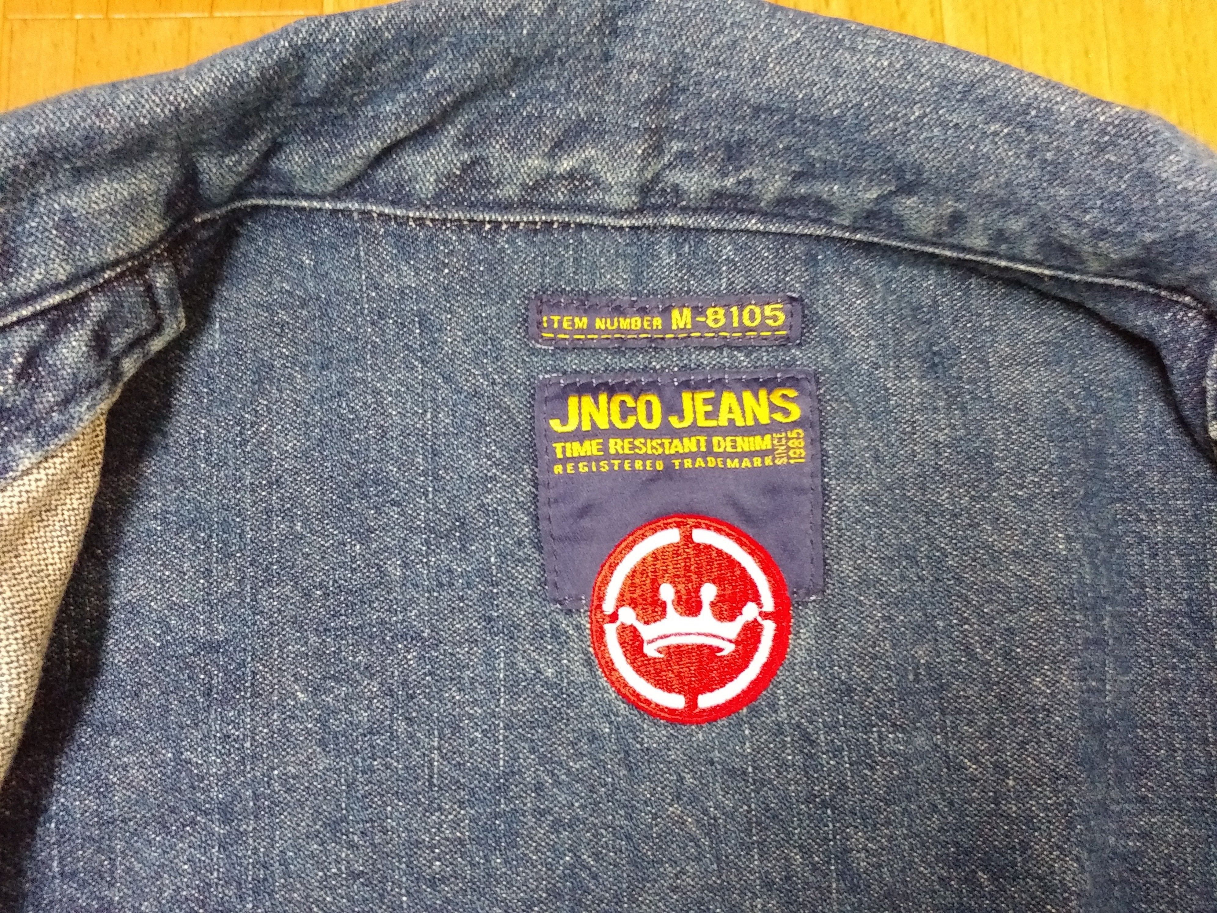 JNCO JNCO jeans jacket, 1990s denim, vintage skater 90s hip hop L Size US L / EU 52-54 / 3 - 11 Thumbnail