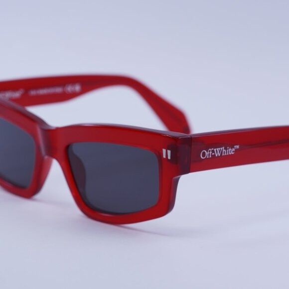 Off-White 🕶️New Off-White OERI135 MIRAMAR 2507 Sunglasses - Red Frame Size ONE SIZE - 4 Thumbnail