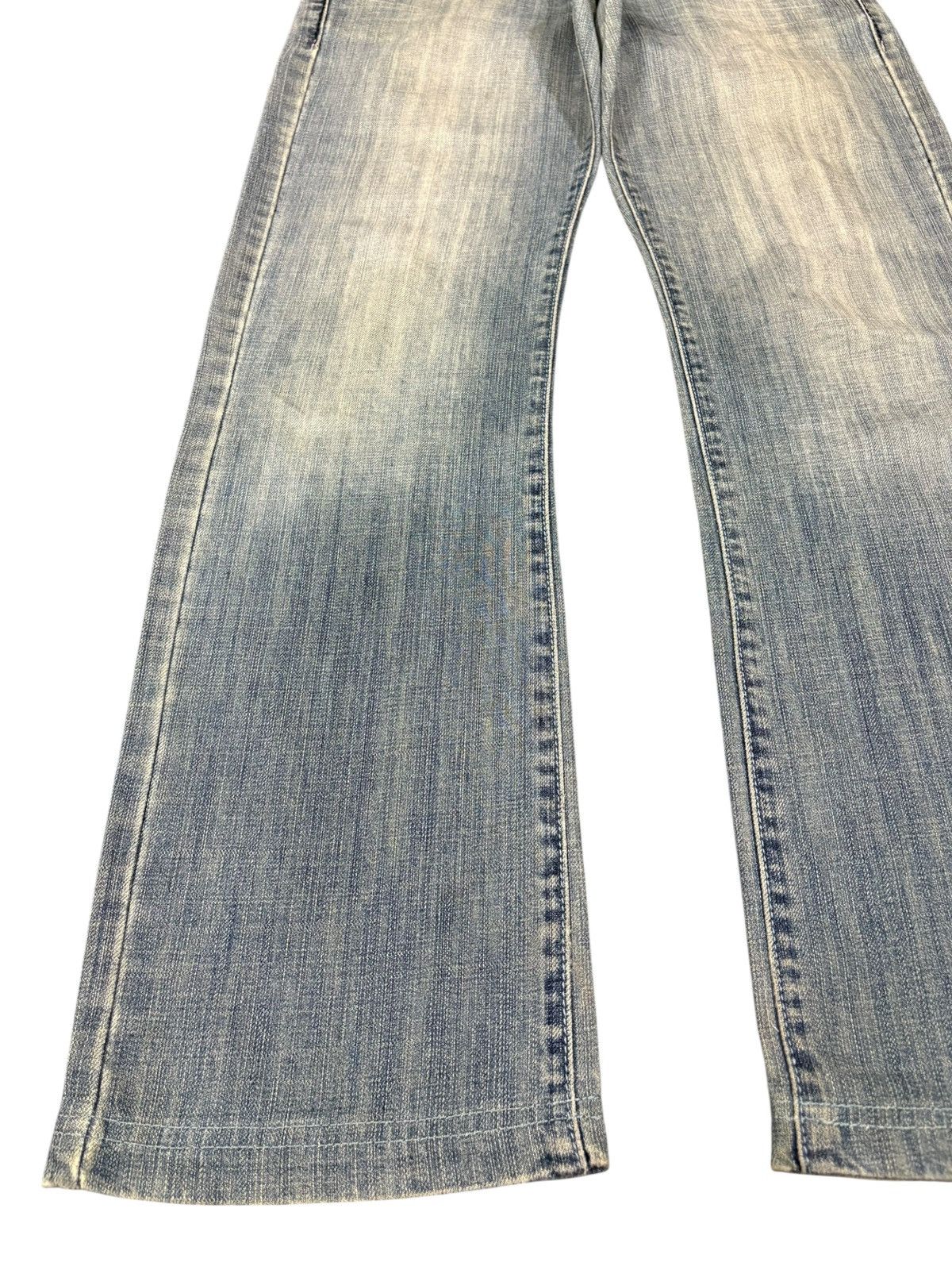 Replay Vintage Replay Faded Wash Embroidery Distressed Loose Jeans Size US 30 / EU 46 - 6 Thumbnail