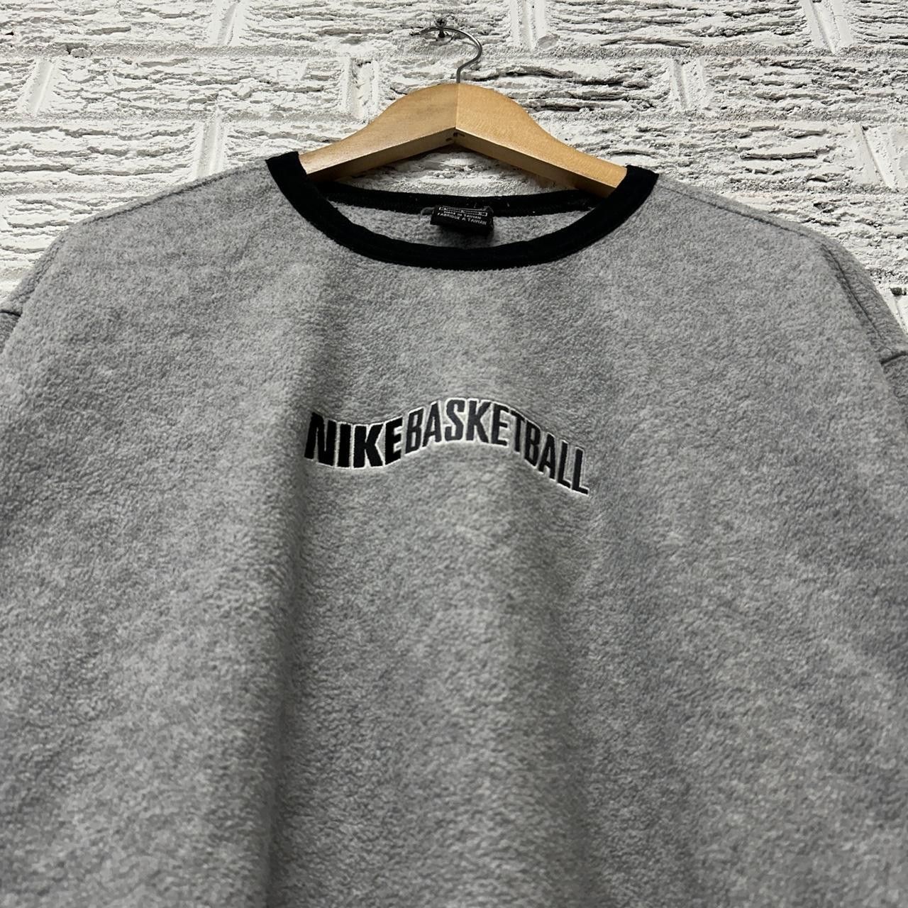 Nike Vintage Nike Basketball Grey Fleece Pullover Men’s Large Size US L / EU 52-54 / 3 - 1 Thumbnail