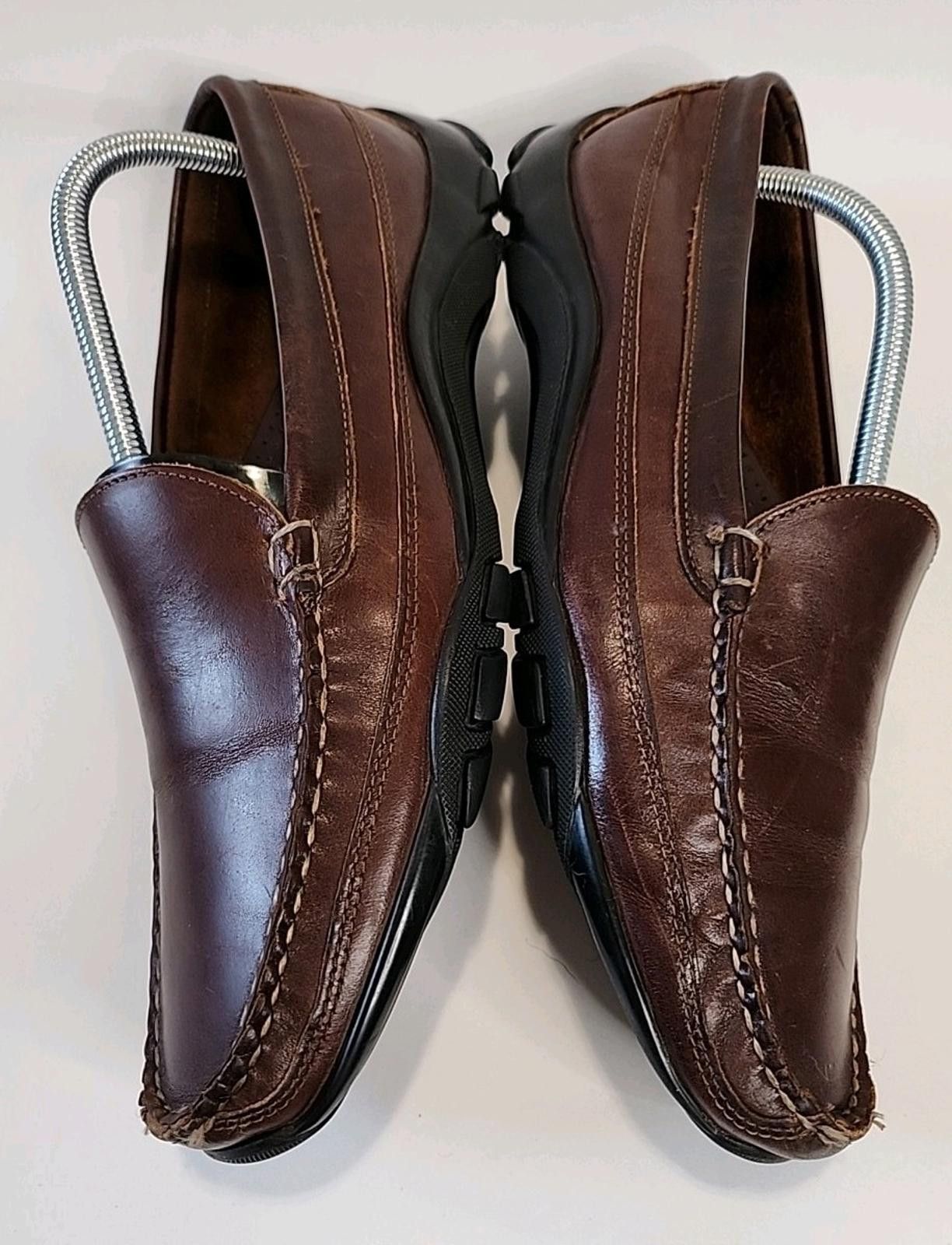 Allen Edmonds Allen Edmonds Boulder Men's US10.5 Brown Leather Moccasin Size US 10.5 / EU 43-44 - 5 Thumbnail