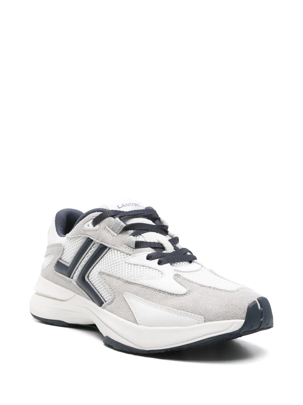 Lanvin oc11z0426 Low Top Sneakers in Light Grey Size US 12 / EU 45 - 3 Thumbnail