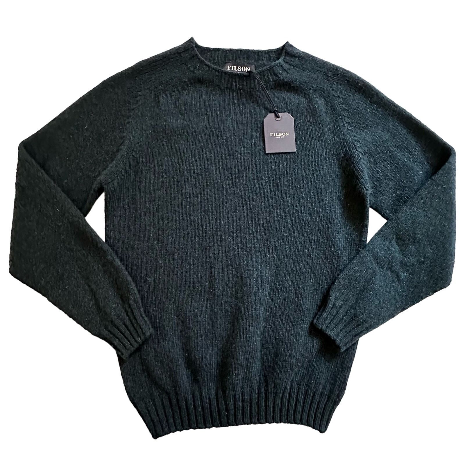 Filson NWT Filson Heritage 4GG Crew Neck Wool Sweater Pine Small Grailed