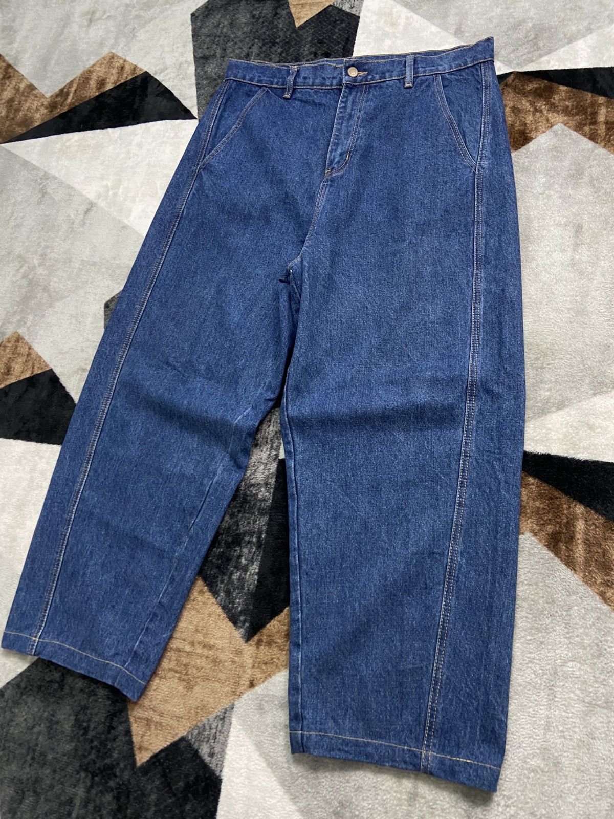 FrizmWORKS Lafudge Store Super Baggy Jeans Size US 34 / EU 50 - 3 Thumbnail