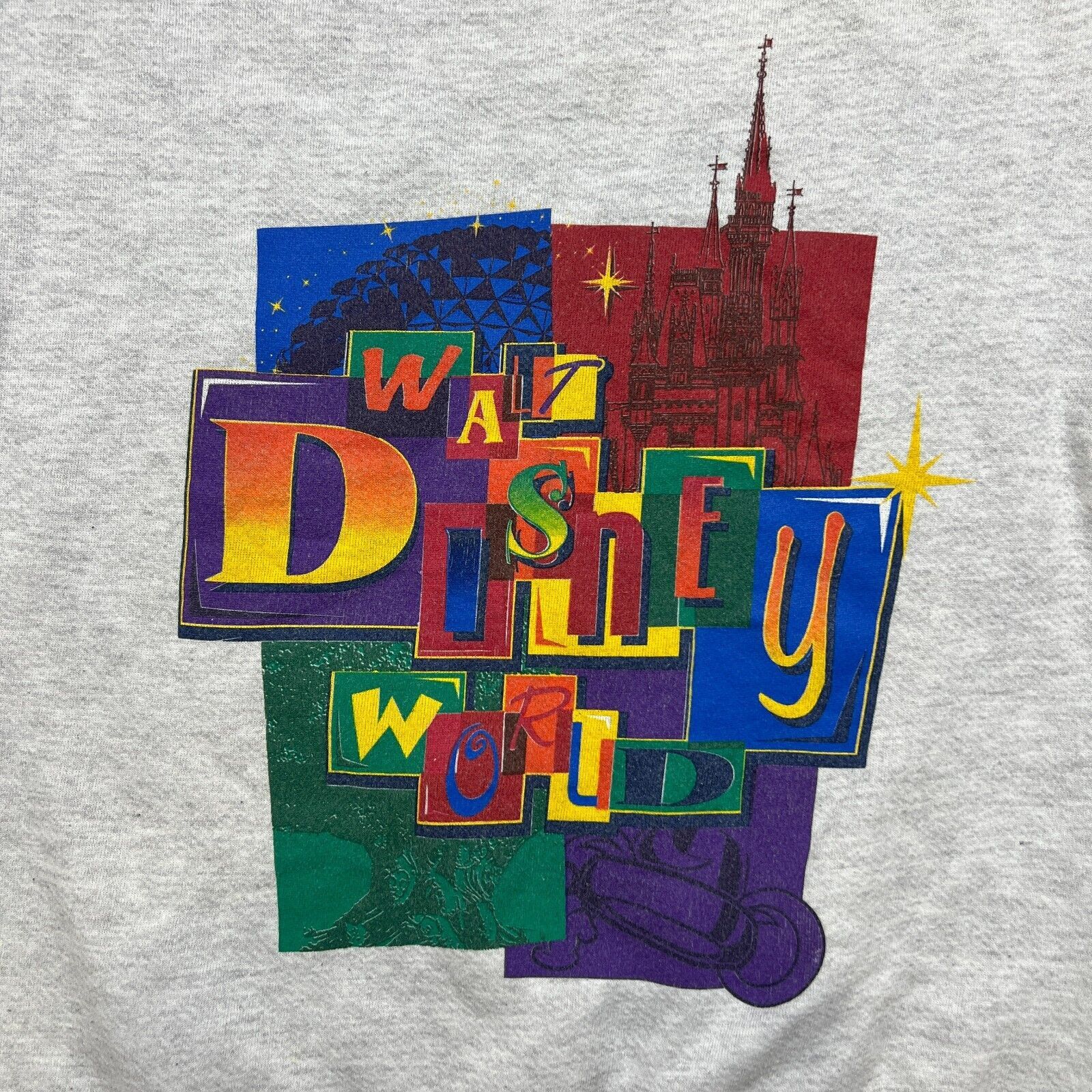 Disney × Vintage Vintage Walt Disney World Sweatshirt Small Cartoon 90s Crew Size US S / EU 44-46 / 1 - 3 Thumbnail
