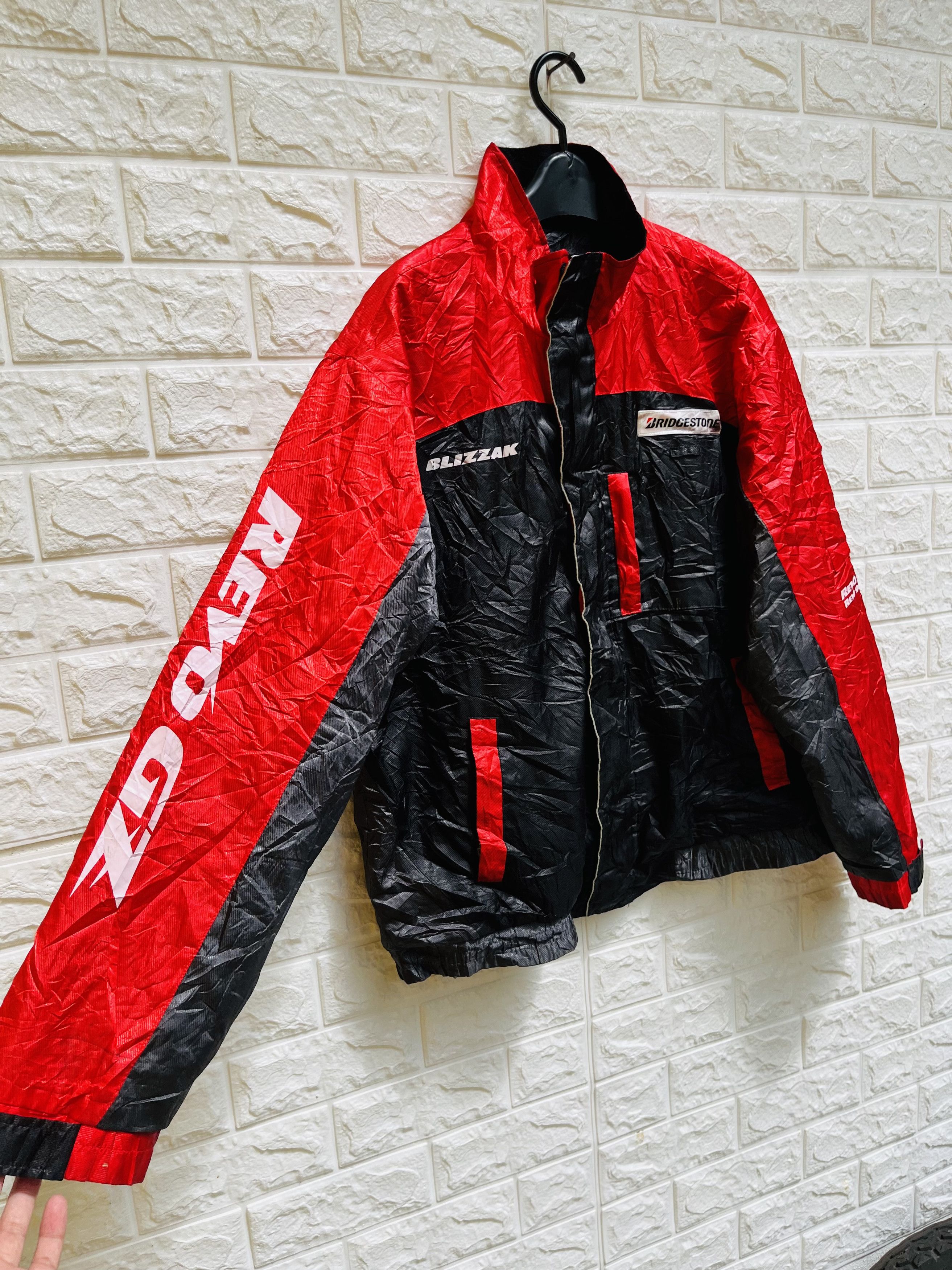 Japanese Brand × Vintage Vintage Bridgestone Motorsport Japanese Grand Racing Style Size US L / EU 52-54 / 3 - 3 Thumbnail