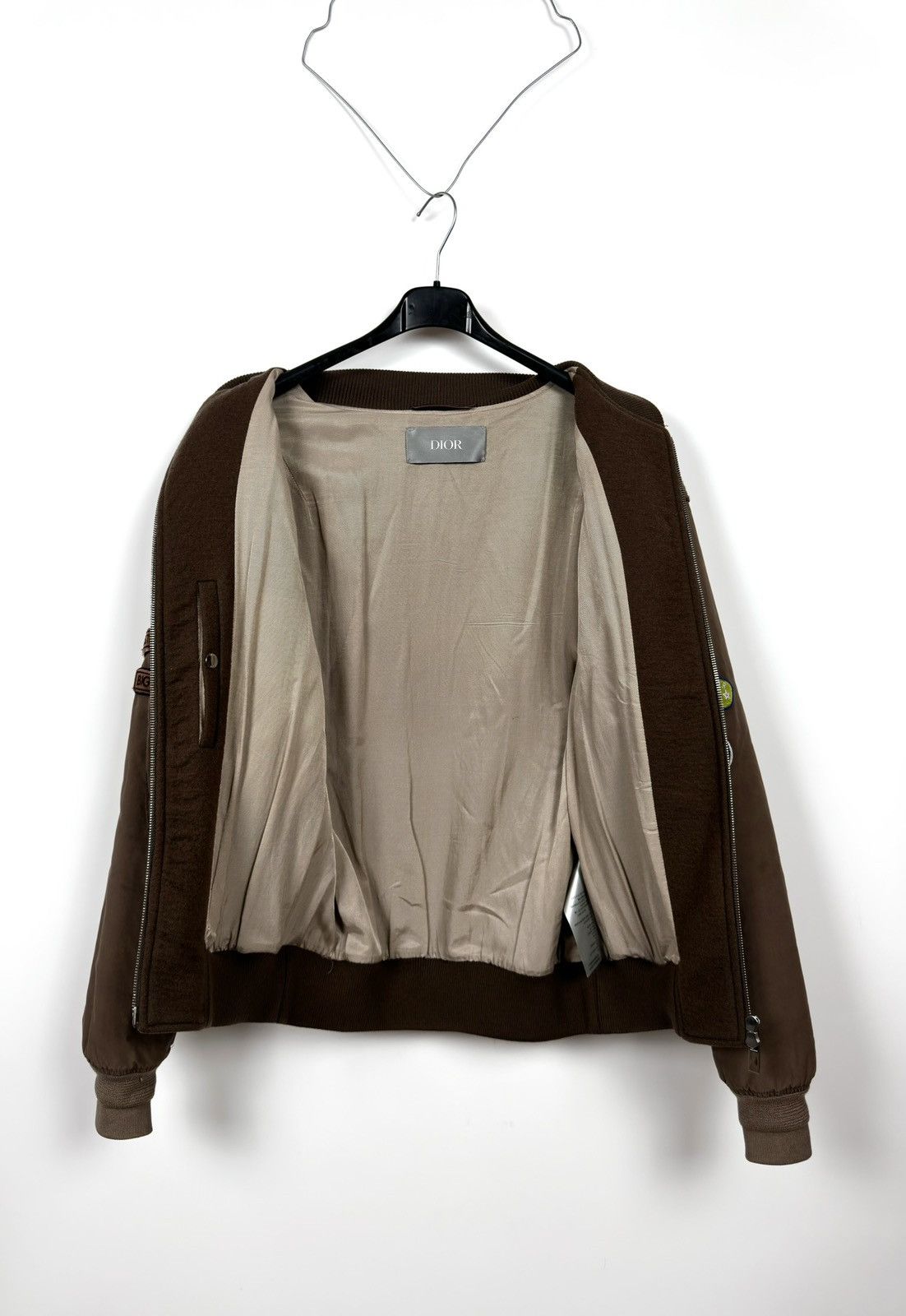 Dior Christian Dior Patch Wool Bomber Jacket Size US S / EU 44-46 / 1 - 11 Thumbnail