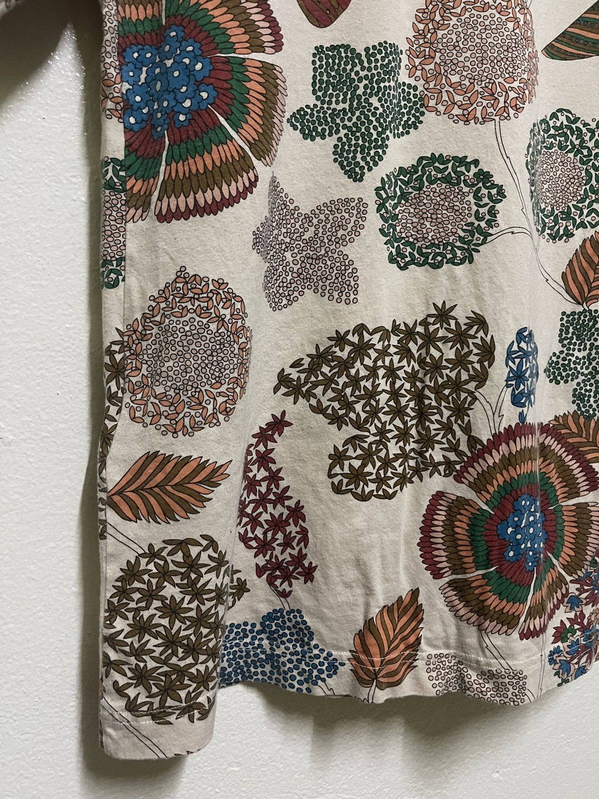 Marc Jacobs × Marc by Marc Jacobs Marc Jacobs Floral Abstract T Shirt Size XS / US 0-2 / IT 36-38 - 10 Thumbnail