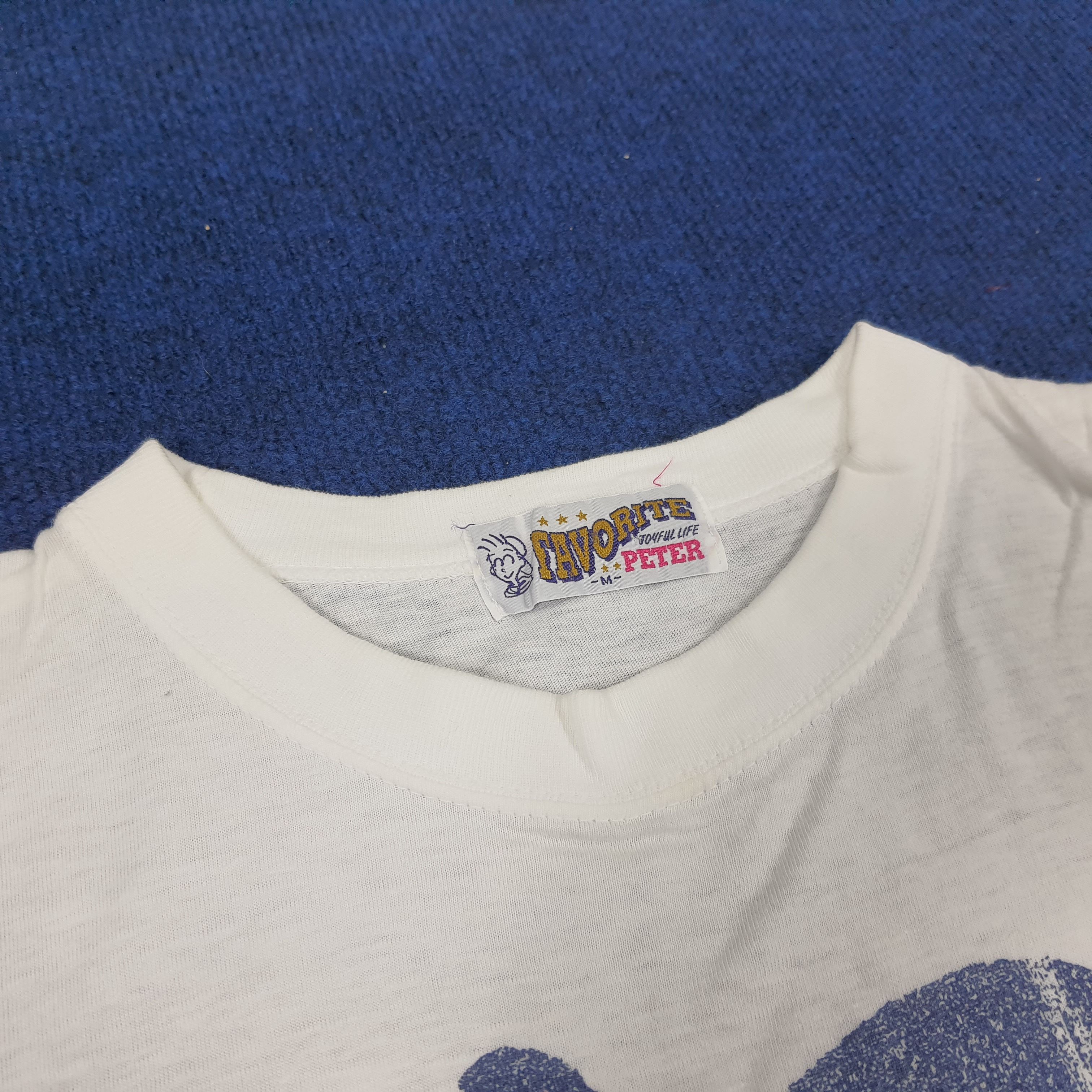 Vintage Vintage Joyful Life Peter Streetwear Big Print T-shirt Size US L / EU 52-54 / 3 - 4 Thumbnail