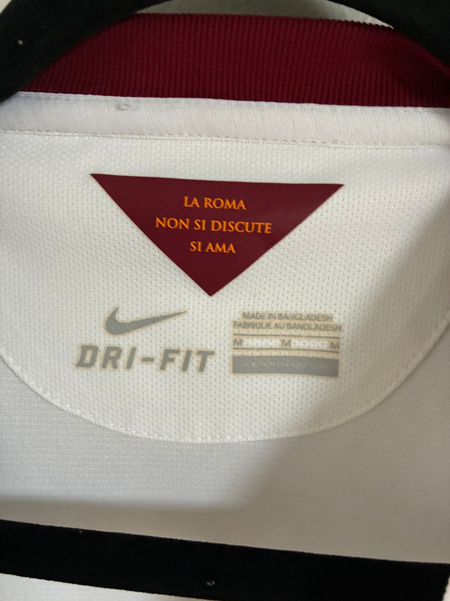 Nike Nike football tee AS Roma 00s Jersey soccer Size US M / EU 48-50 / 2 - 3 Thumbnail