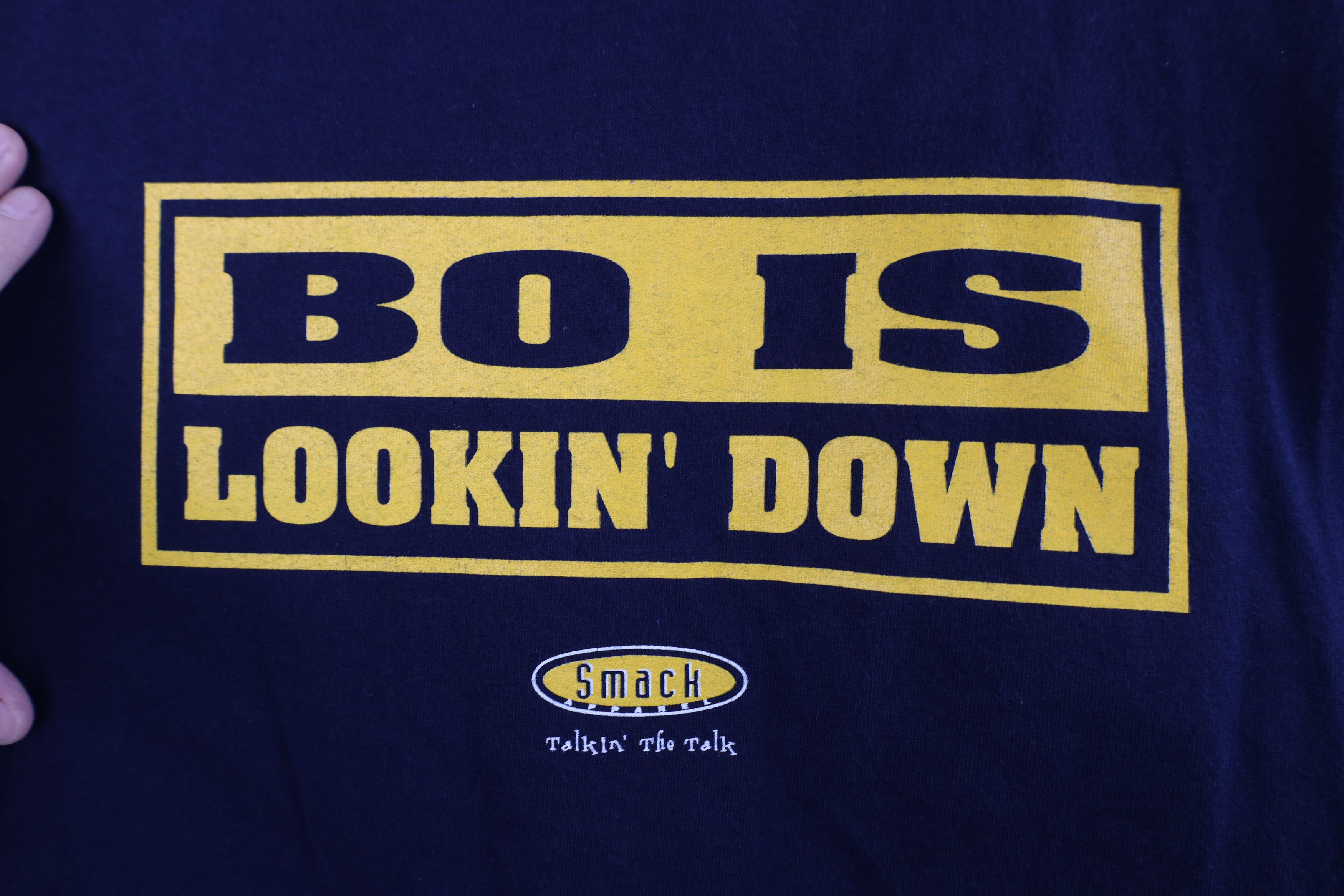 Vintage Vintage Looking Down University of Michigan Football T-Shirt Size US M / EU 48-50 / 2 - 4 Thumbnail