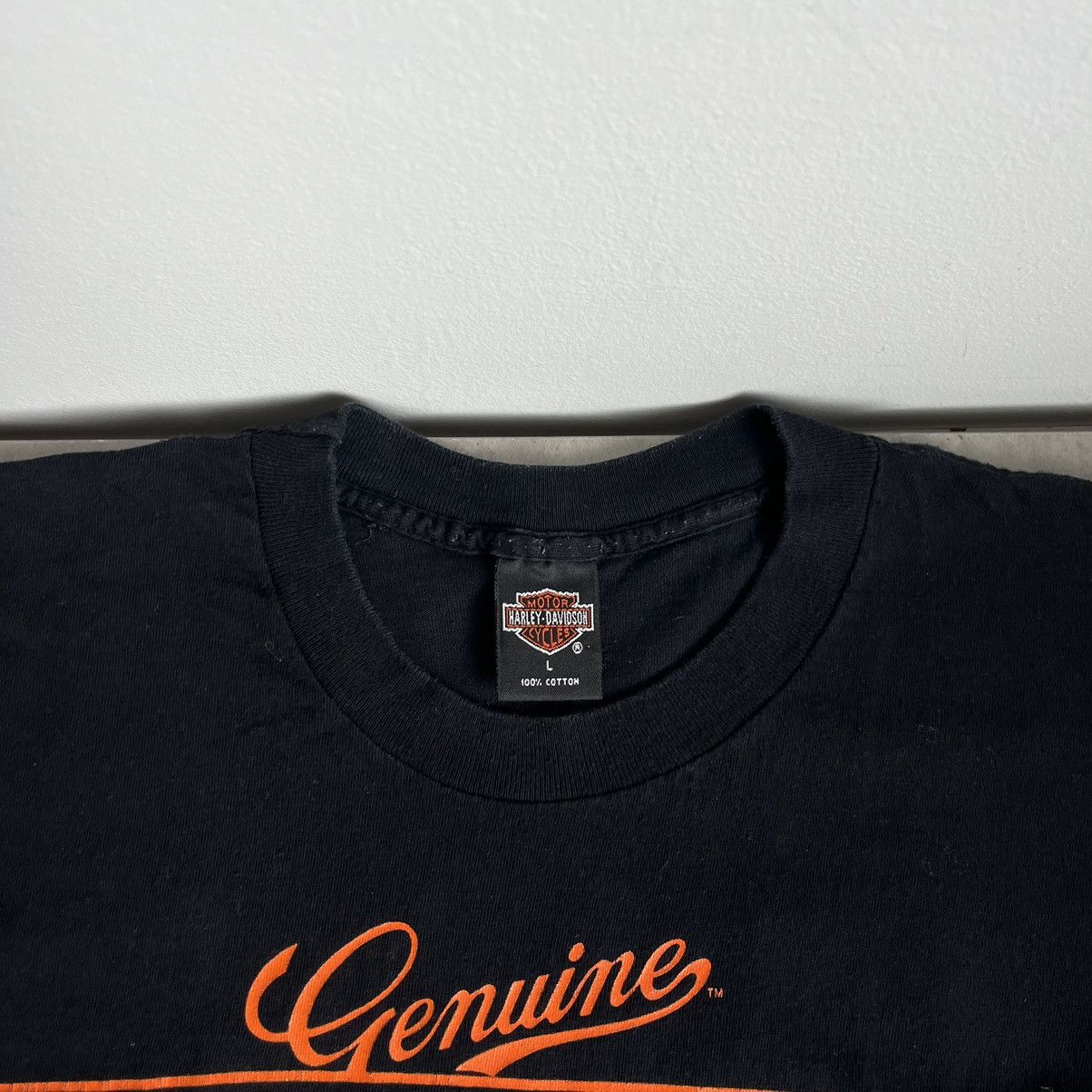 Harley Davidson Vintage Harley Davidson 1995 Italy Tour Tee Size US L / EU 52-54 / 3 - 2 Thumbnail