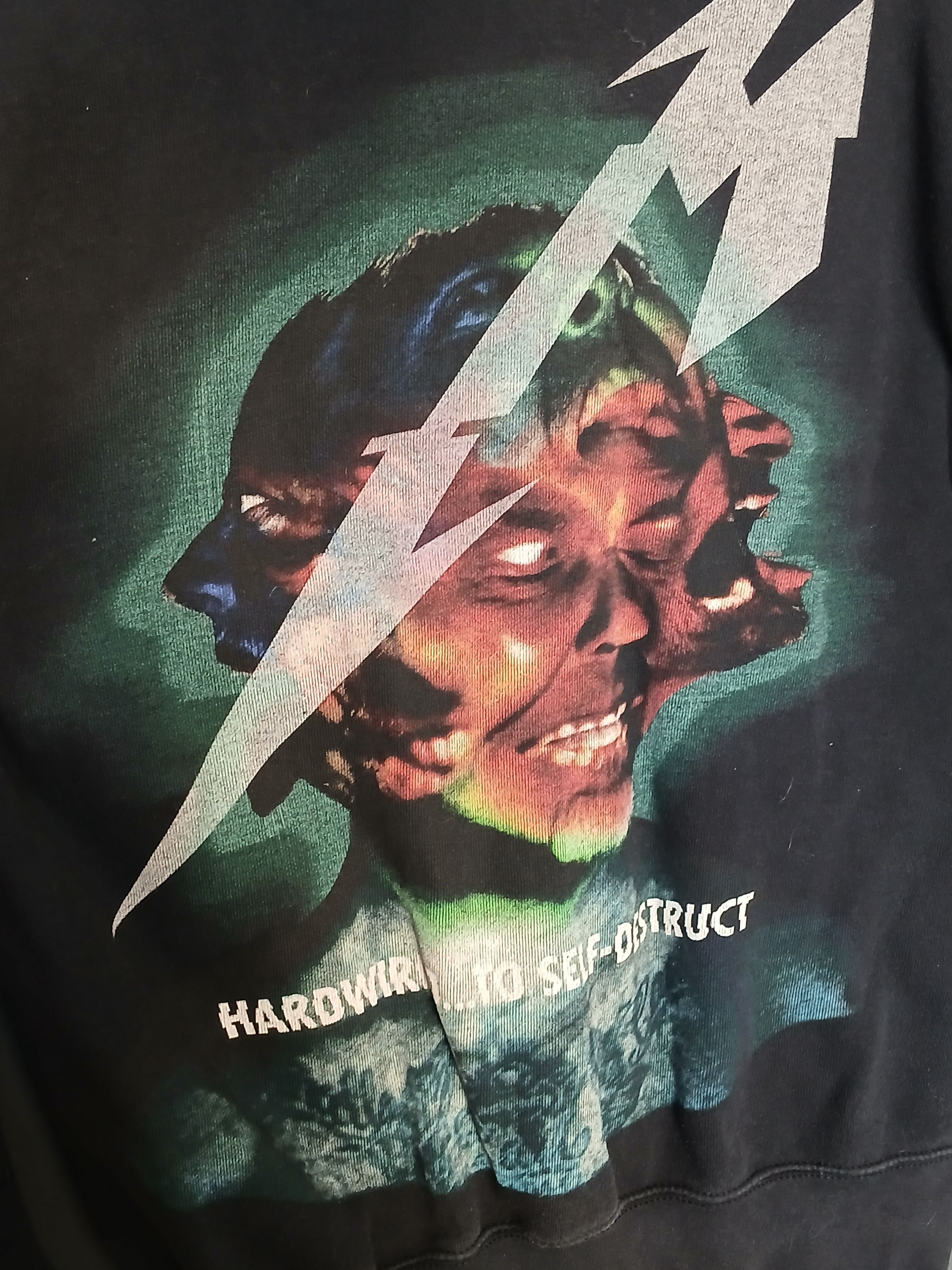 Metallica Metallica Hardwired...To Self-Destruct Hoodie Size US M / EU 48-50 / 2 - 3 Thumbnail
