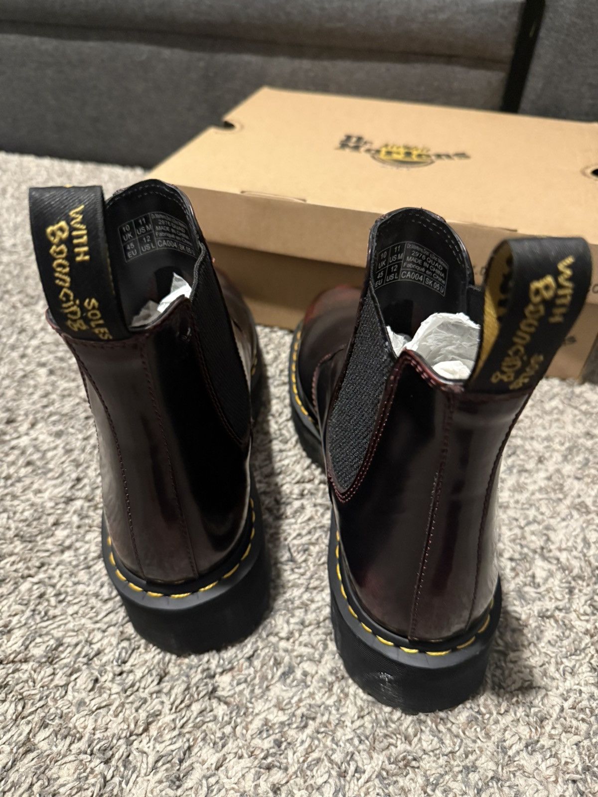 Dr. Martens 2976 Dr Marten Quad Chelsea boot Size US 11 / EU 44 - 5 Thumbnail