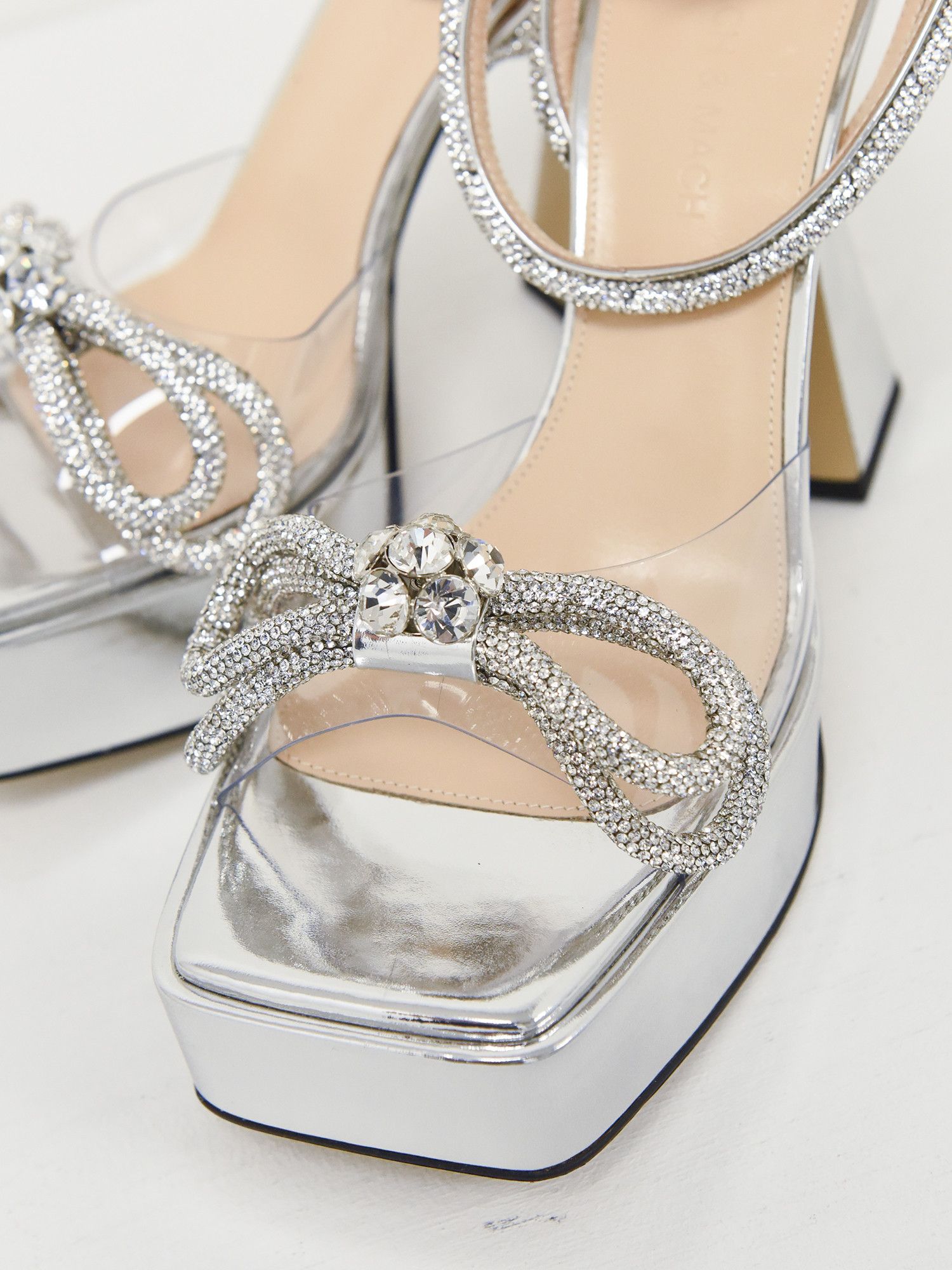 MACH & MACH MACH & MACH Double Bow Square Toe Heel Size US 8.5 / IT 38.5 - 6 Thumbnail