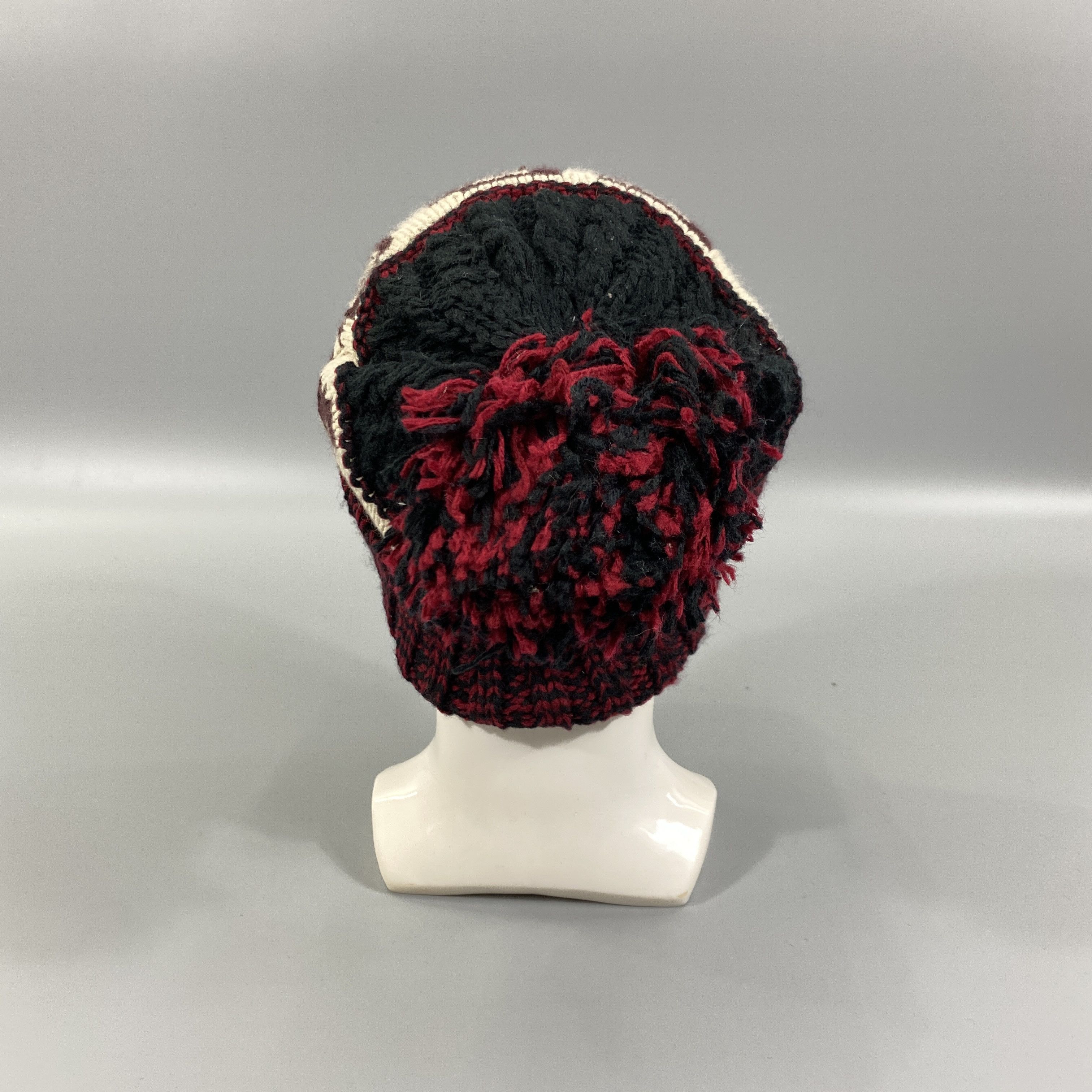 Japanese Brand Knitted Snow Cap Beanie Hat Pom Pom -BN972 Size ONE SIZE - 4 Thumbnail