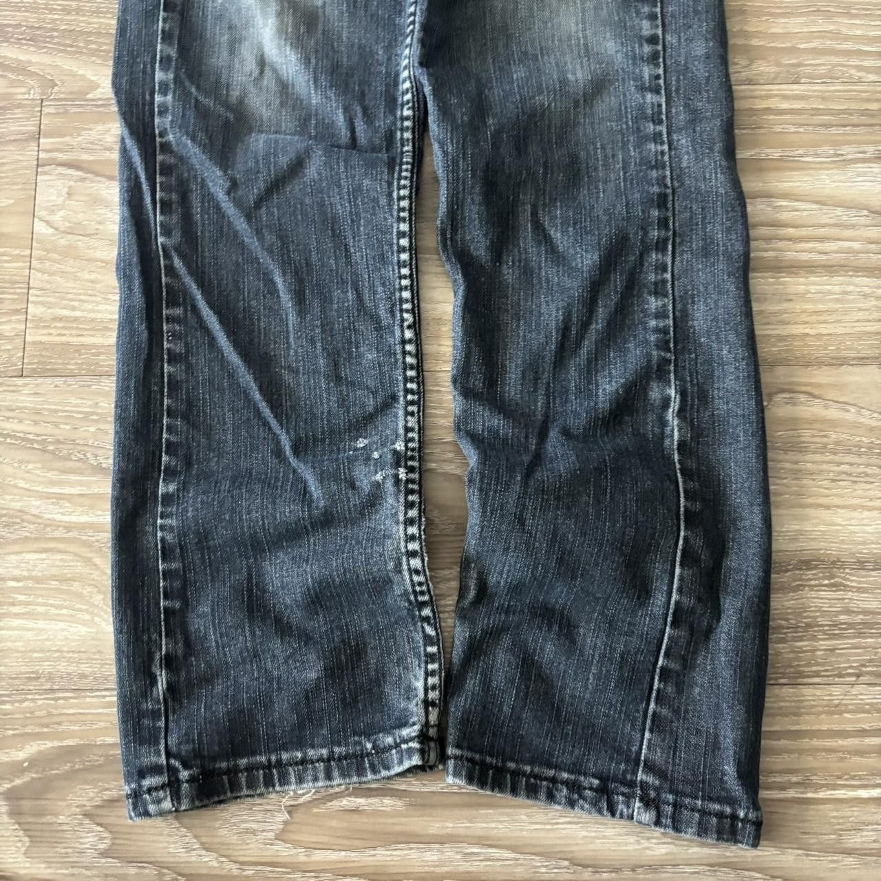 Vintage Crazy Vintage Y2K/2000s Grunge Dark Wash Skinny Denim Jeans! 30x32 Size US 30 / EU 46 - 6 Thumbnail