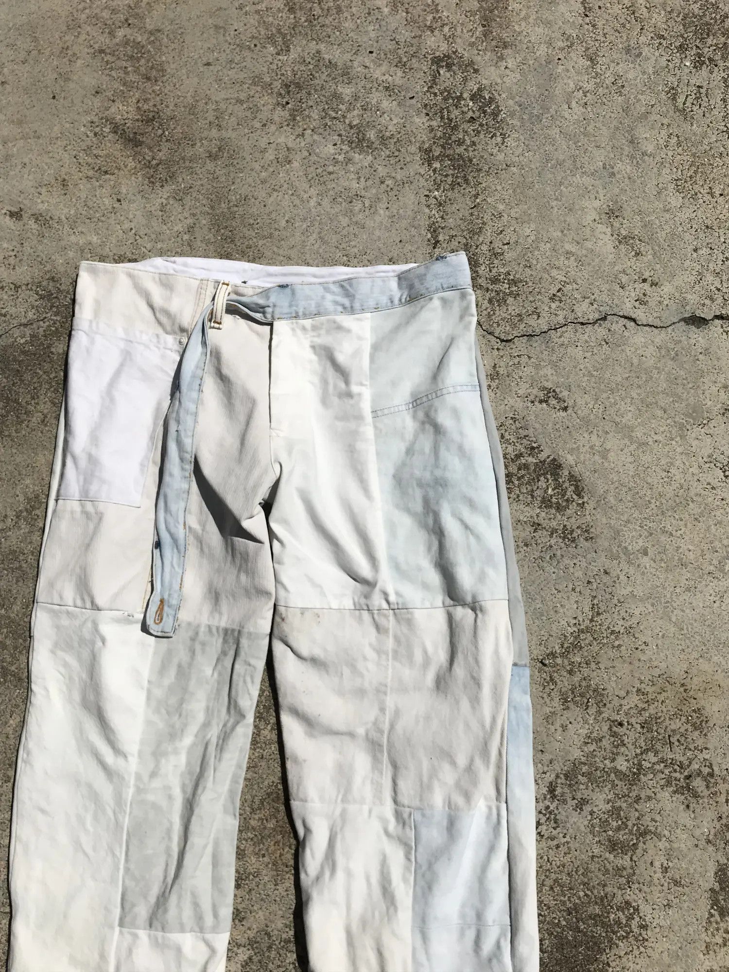 Vintage Berlin Industries Patchwork Asymmetrical denim Size US 36 / EU 52 - 4 Thumbnail