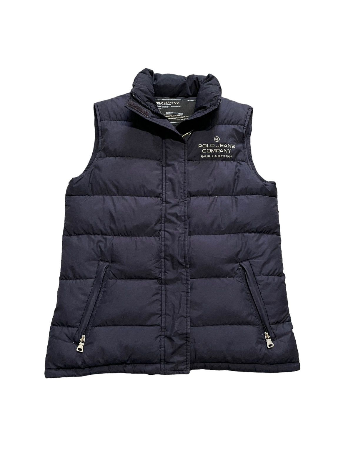 Polo Ralph Lauren jeans down vest vintage
