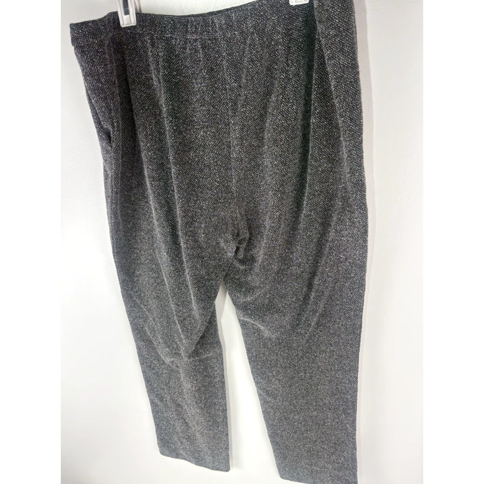 Coldwater Creek Coldwater Creek Blk/Wht Textured Pull On Pants W-Pockets Womens Size XL Size 40" / US 18 - 3 Thumbnail