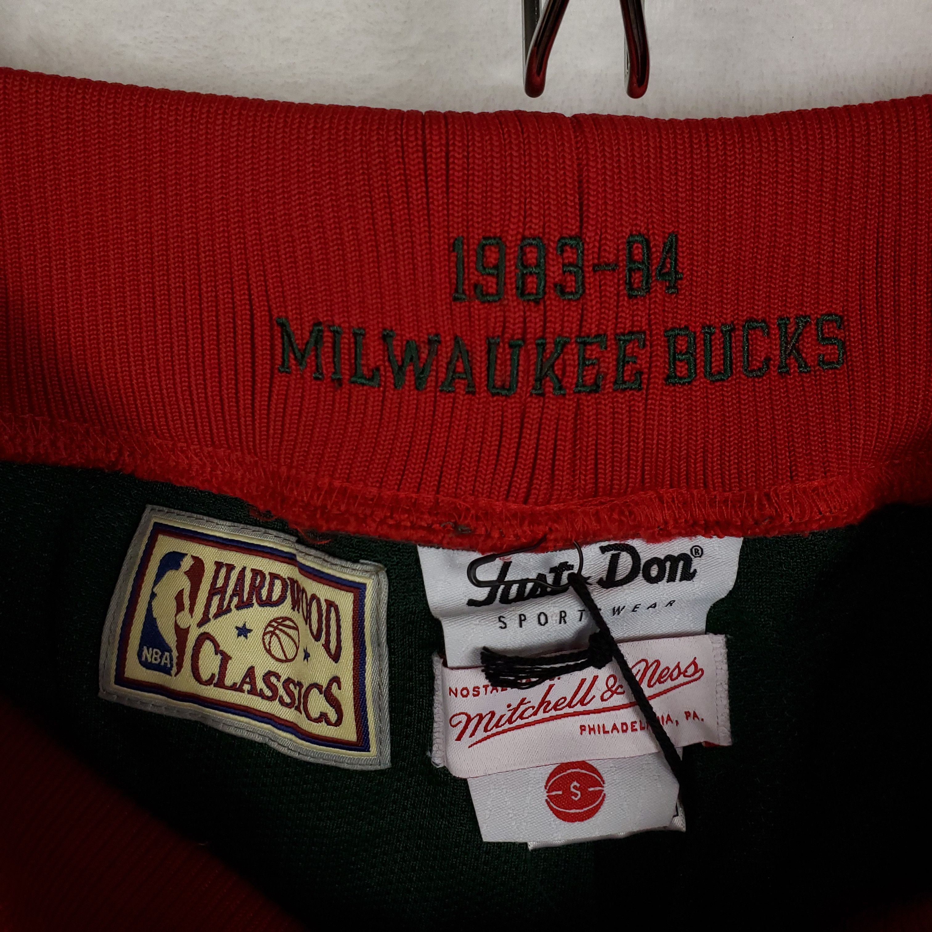 Mitchell & Ness Just Don Milwaukee Bucks Mitchell & Ness Pants Small Size US 30 / EU 46 - 8 Thumbnail