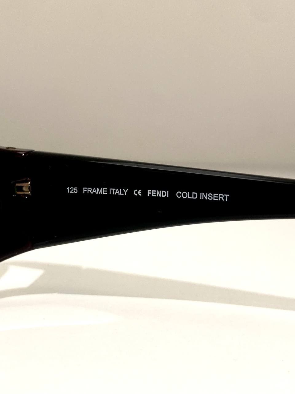 Fendi Fendi Logo Square Retro Bayonetta Vintage Eyeglasses Y2K Size ONE SIZE - 10 Thumbnail