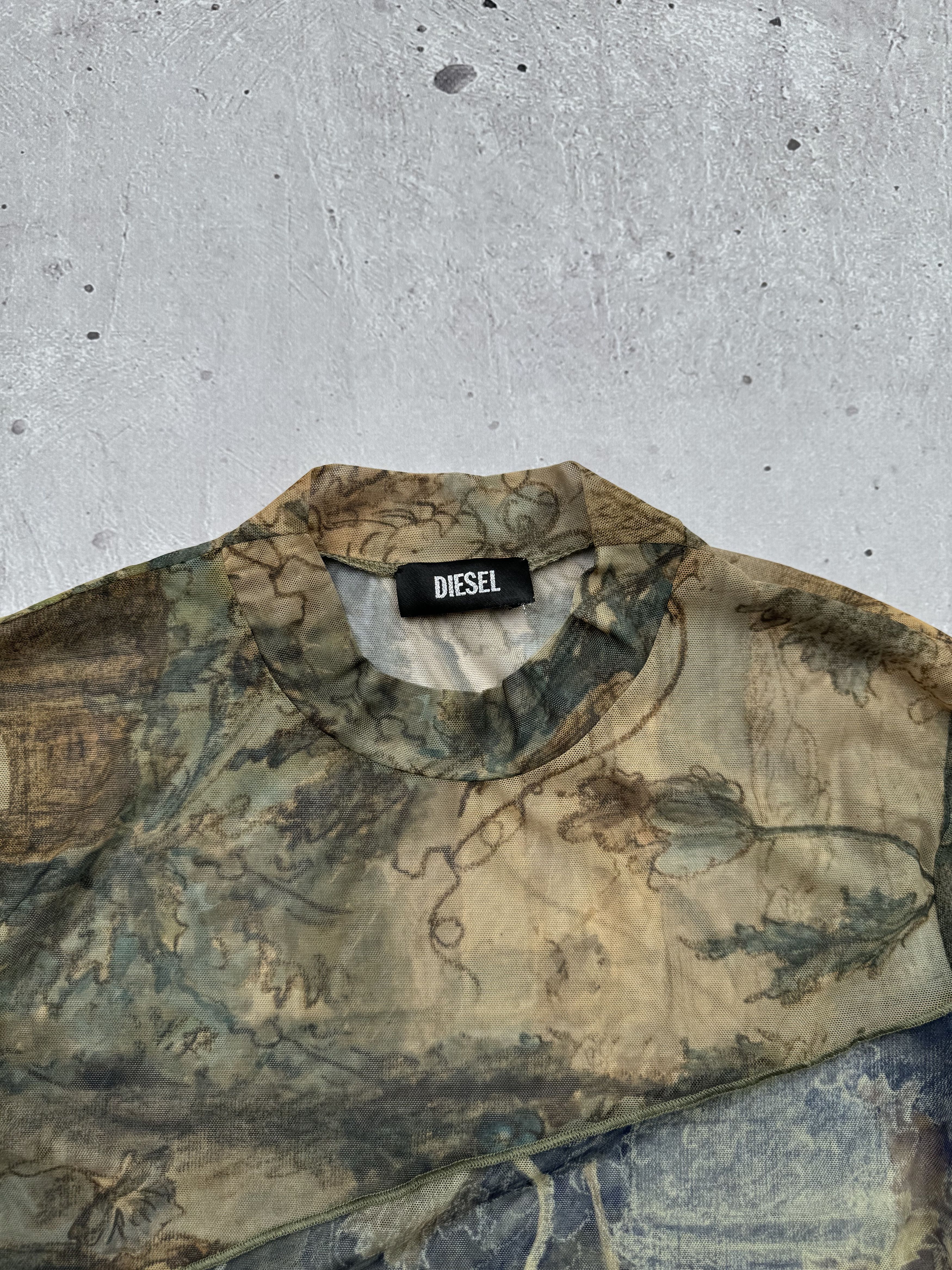 Diesel Diesel Vintage Mesh Blouse Gaultier Style Size M / US 6-8 / IT 42-44 - 5 Thumbnail