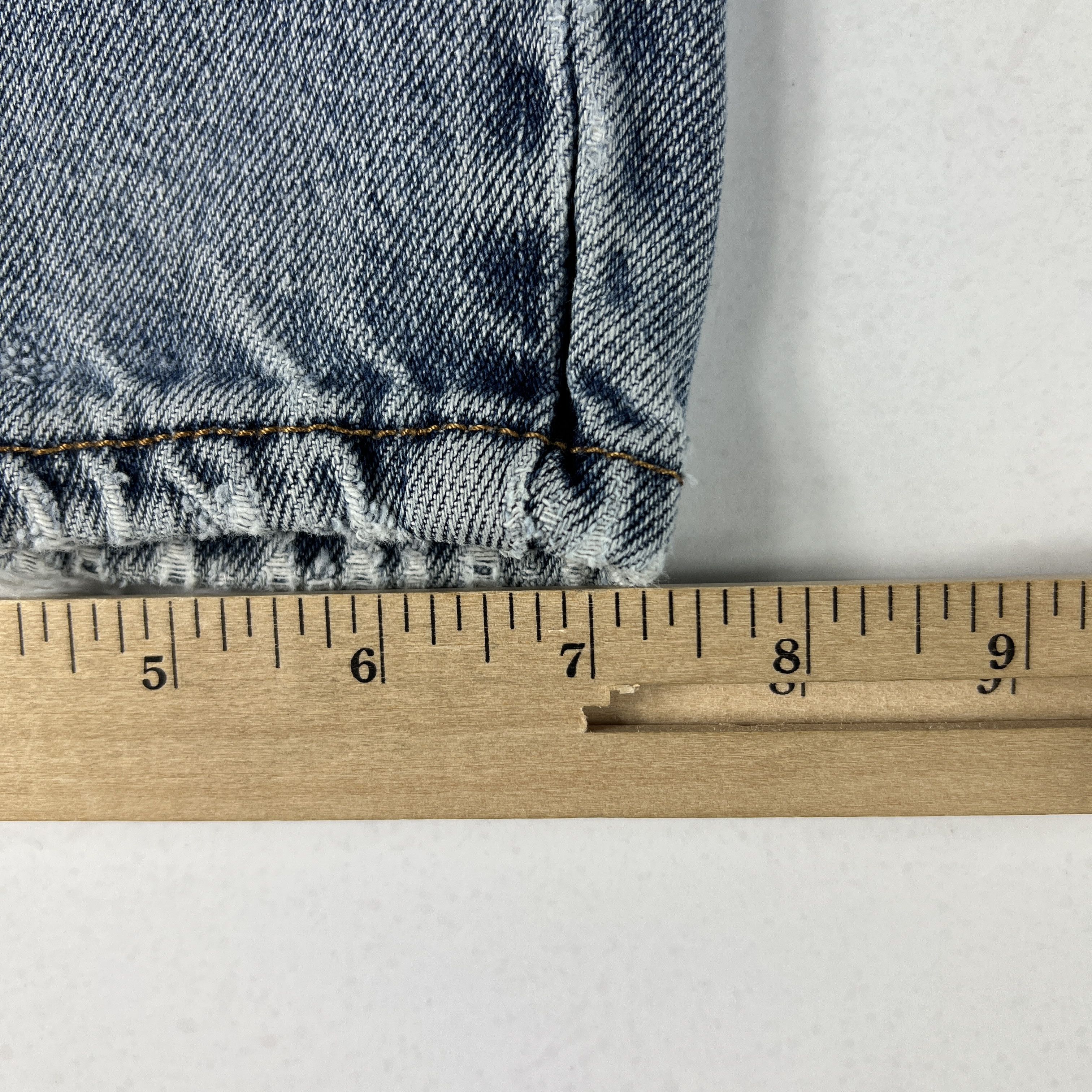 Levi's × Vintage Y2K Levi's Jeans 560 Loose Taper Blue Grunge Denim Size US 33 - 18 Thumbnail