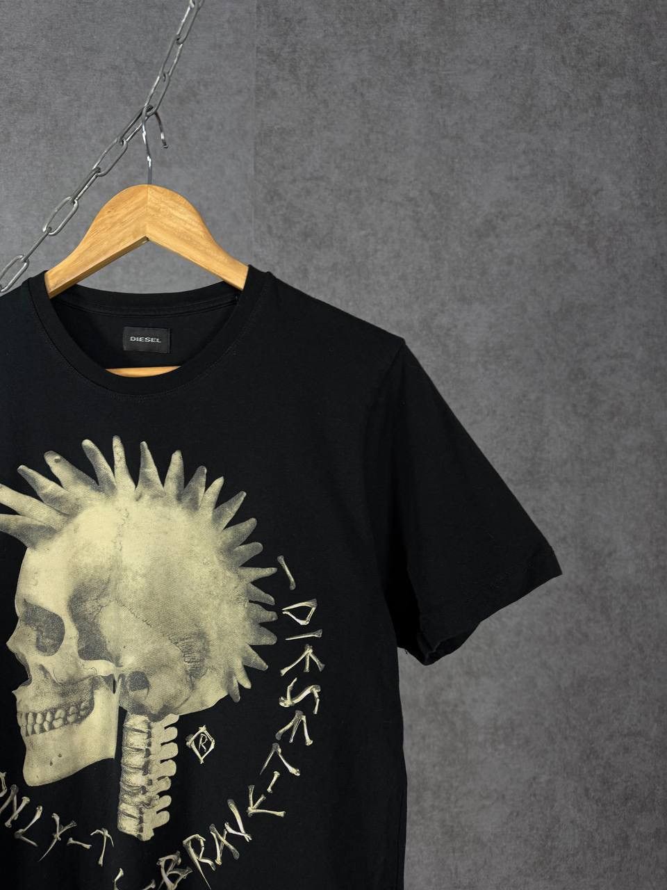 Diesel Diesel designer skull big center logo tee Size US M / EU 48-50 / 2 - 2 Thumbnail