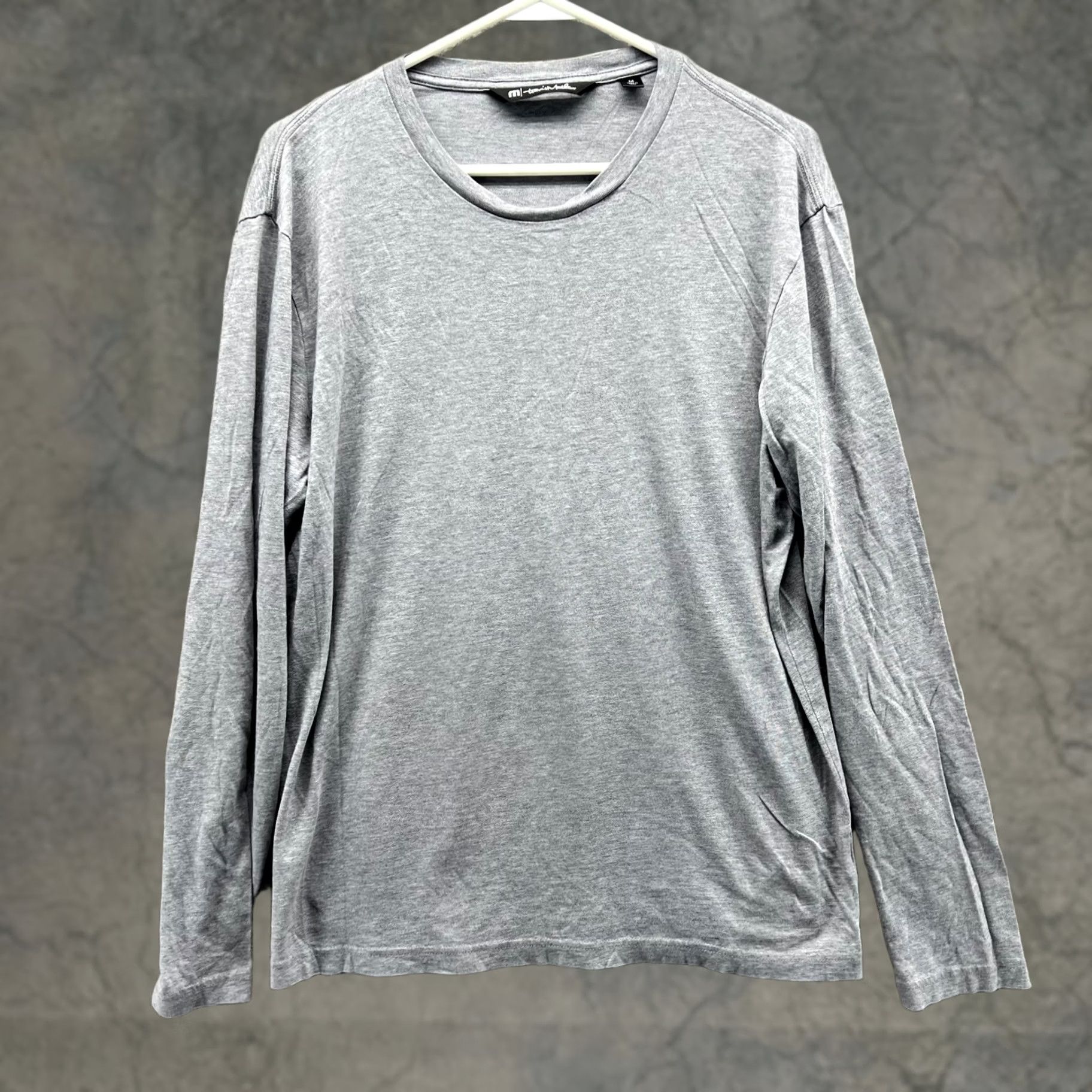 TravisMathew VINTAGE Travis Mathew Shirt Mens Medium Heather Gray Long Sleeve Crewneck Fleece Tee Size US M / EU 48-50 / 2 - 1 Thumbnail