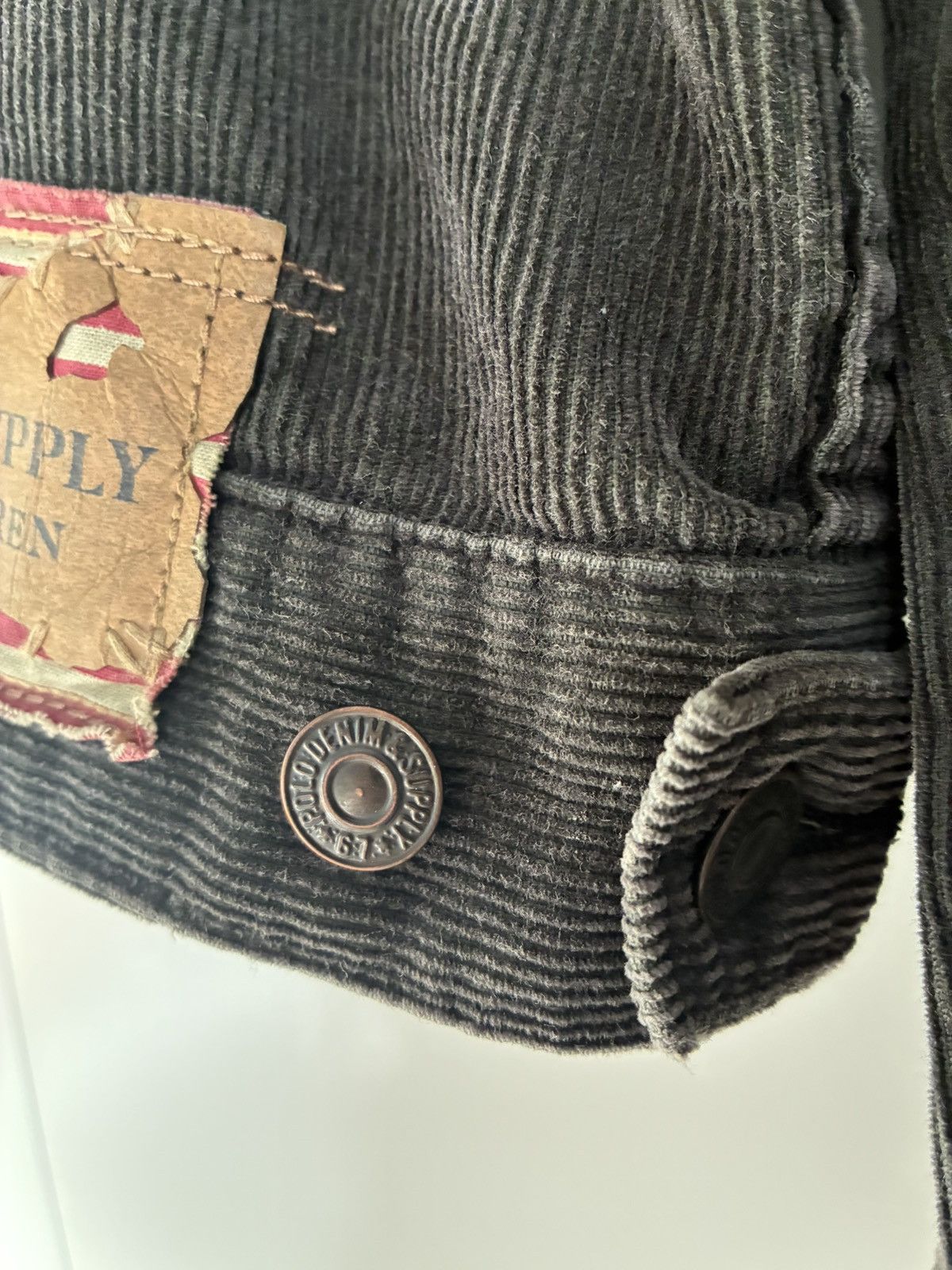 Denim & Supply Ralph Lauren Ralph Lauren Denim & Supply Corduroy Jacket Size US XL / EU 56 / 4 - 4 Thumbnail