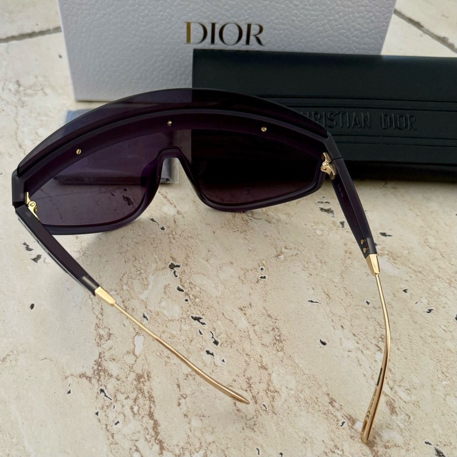 Dior New Dior Club M2U 31B8 Sunglasses Monogram Lenses Authentic! Size ONE SIZE - 9 Thumbnail