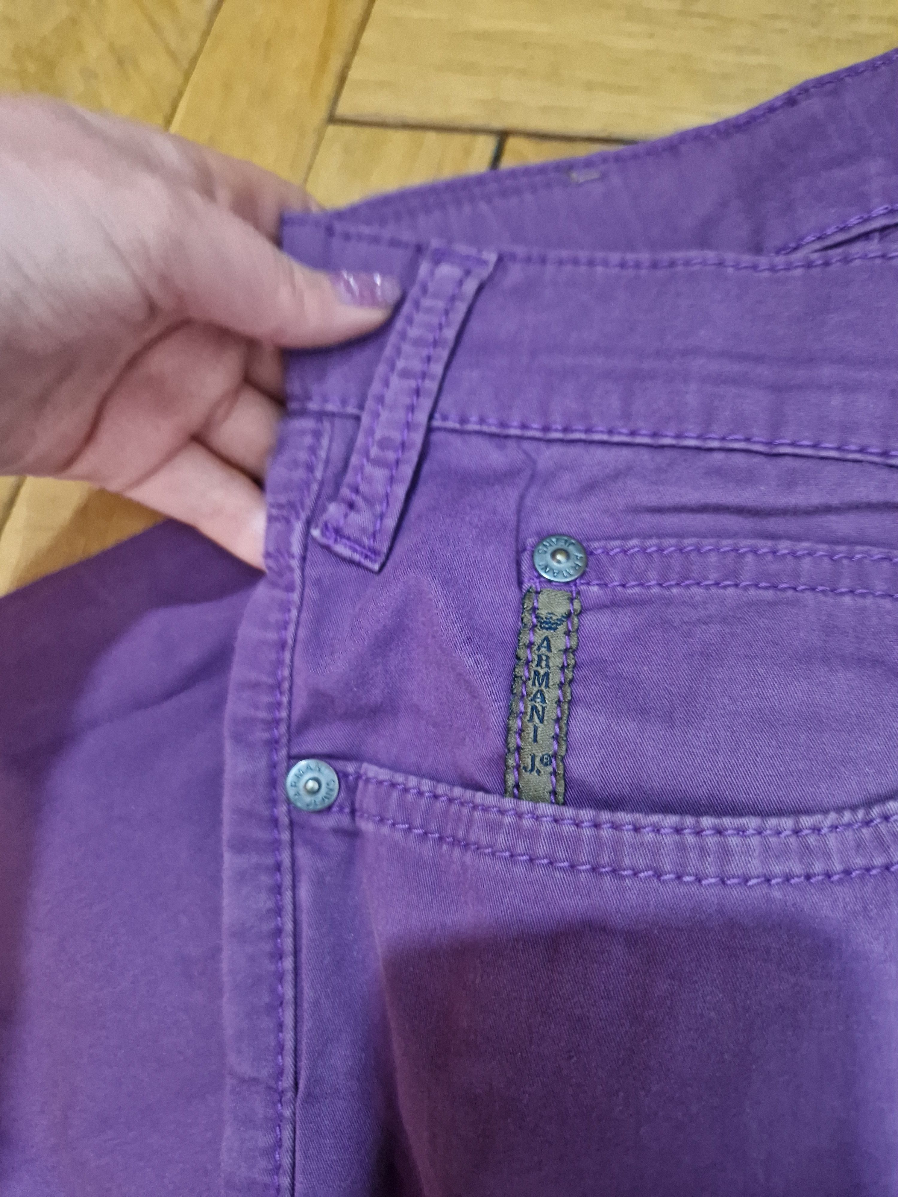 Armani Armani vintage purple pants Size 26" / US 2 / IT 38 - 4 Thumbnail