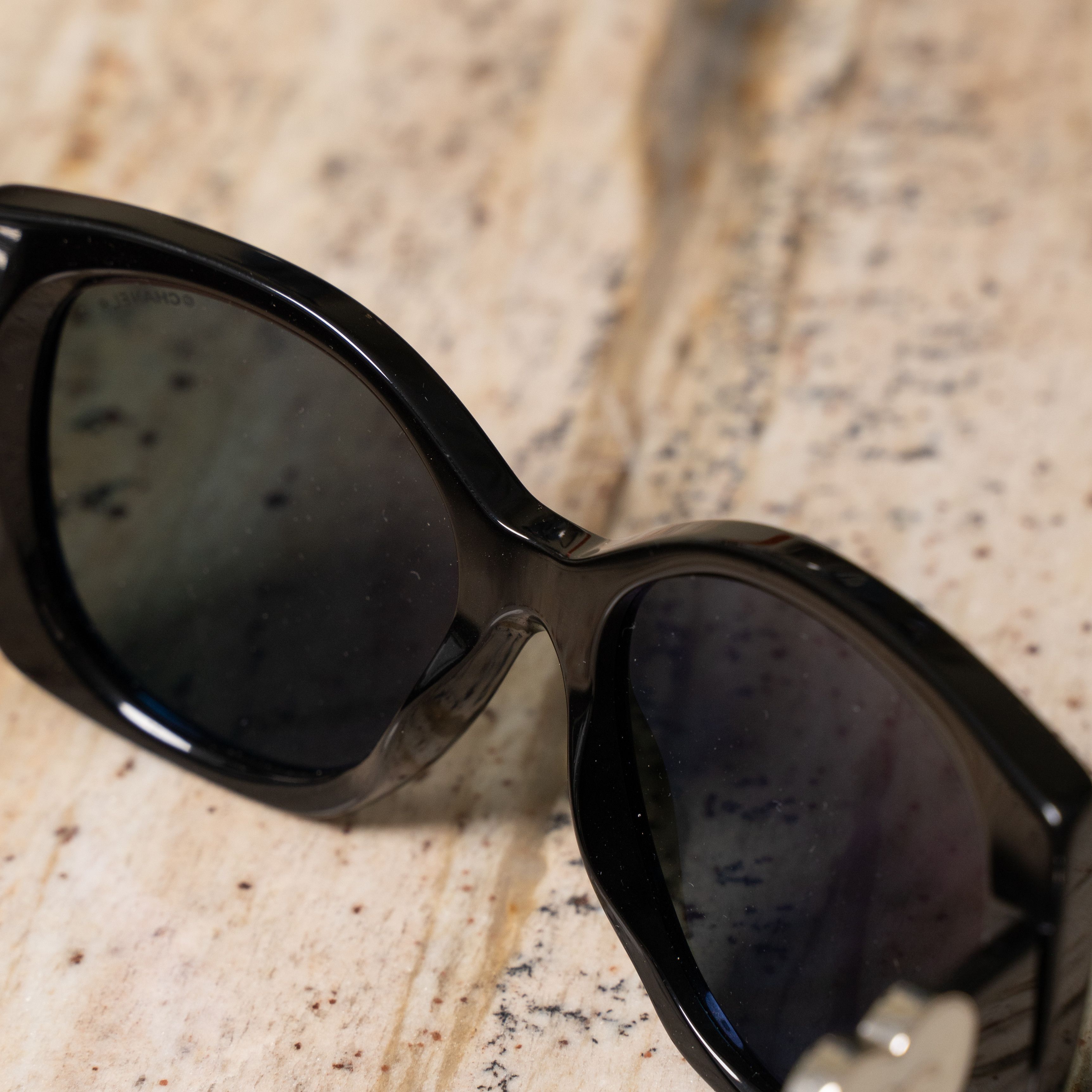 Chanel CHANEL 0CH5519 C501S4 Sunglasses BLACK Size ONE SIZE - 8 Thumbnail