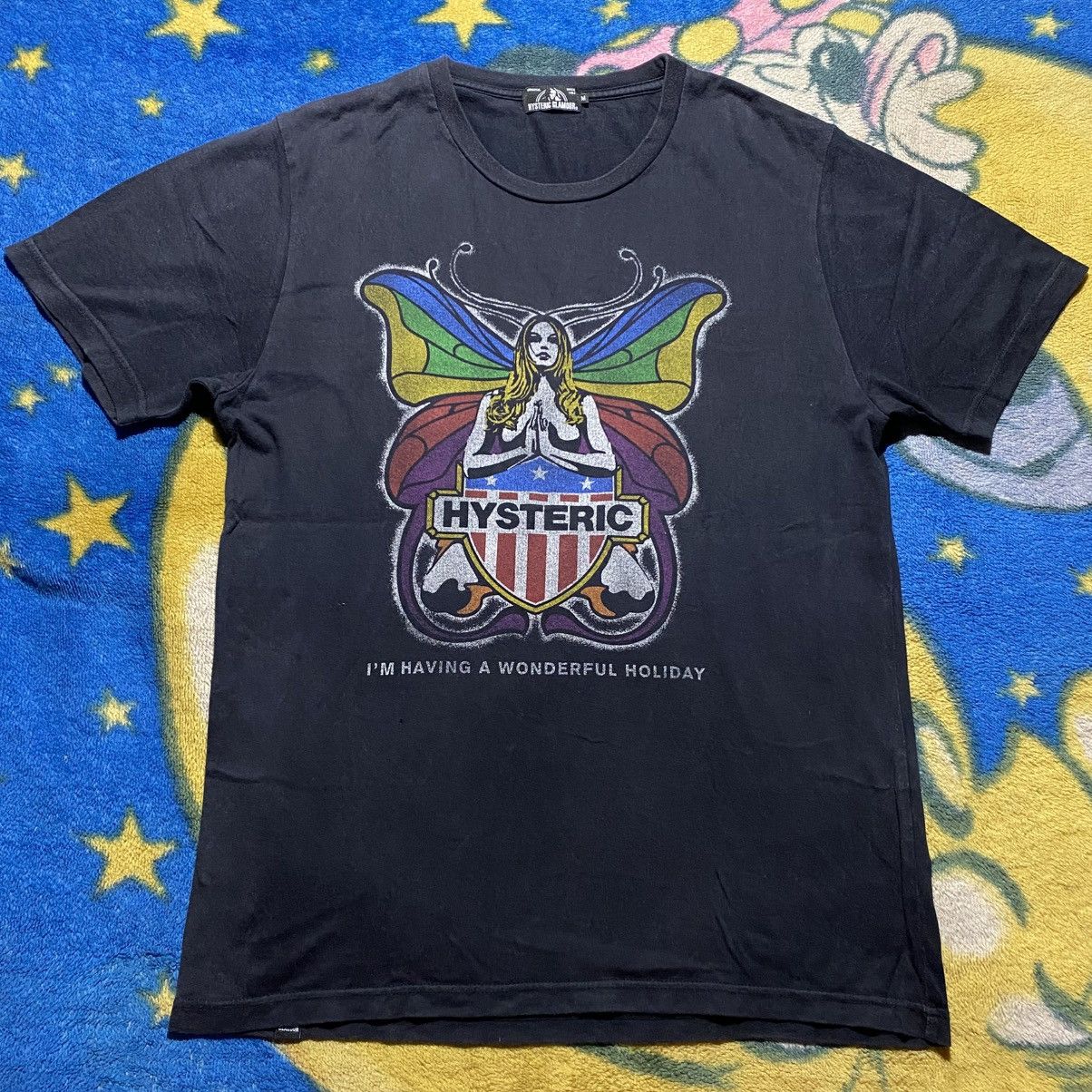 Hysteric Glamour Y2k Hysteric Glamour Angel ButterFly Tshirt Size US M / EU 48-50 / 2 - 1 Thumbnail