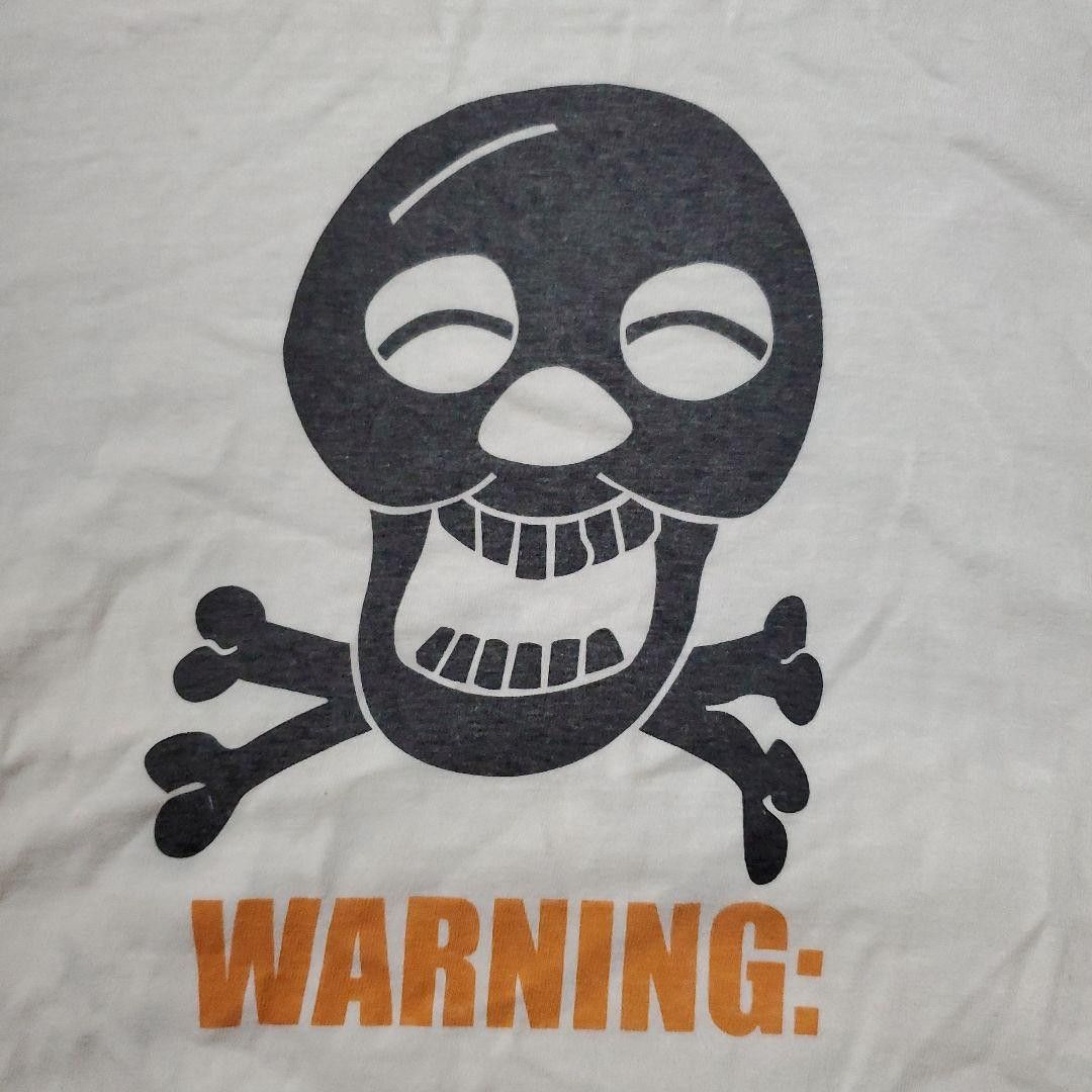 Undercover AW03 "Paper Doll" WARNING Skull Long Sleeve Tee Size US L / EU 52-54 / 3 - 4 Thumbnail