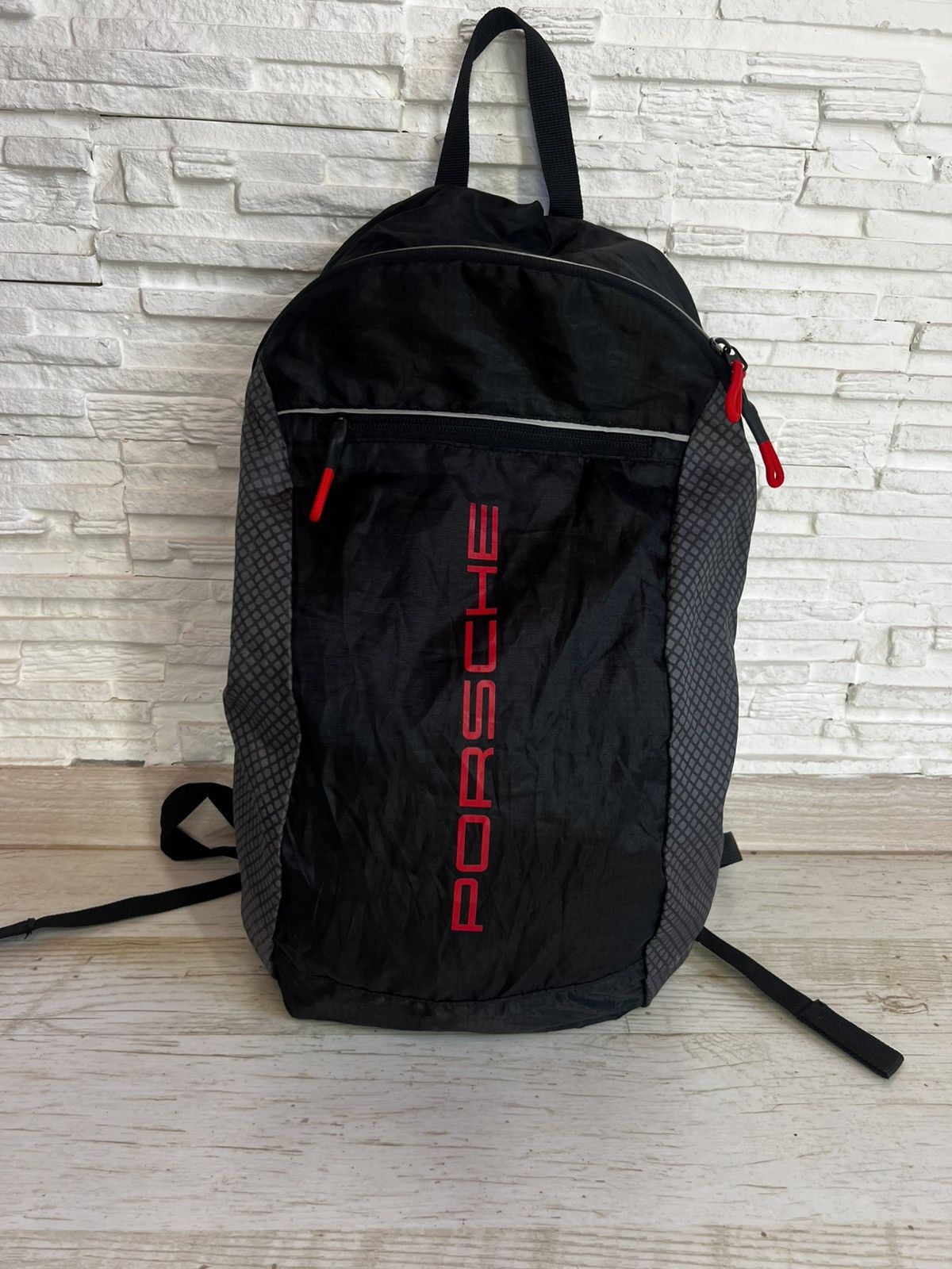 Porsche Design Porsche Racing Collection Packable Backpack 35L Black Bag Size ONE SIZE - 2 Thumbnail