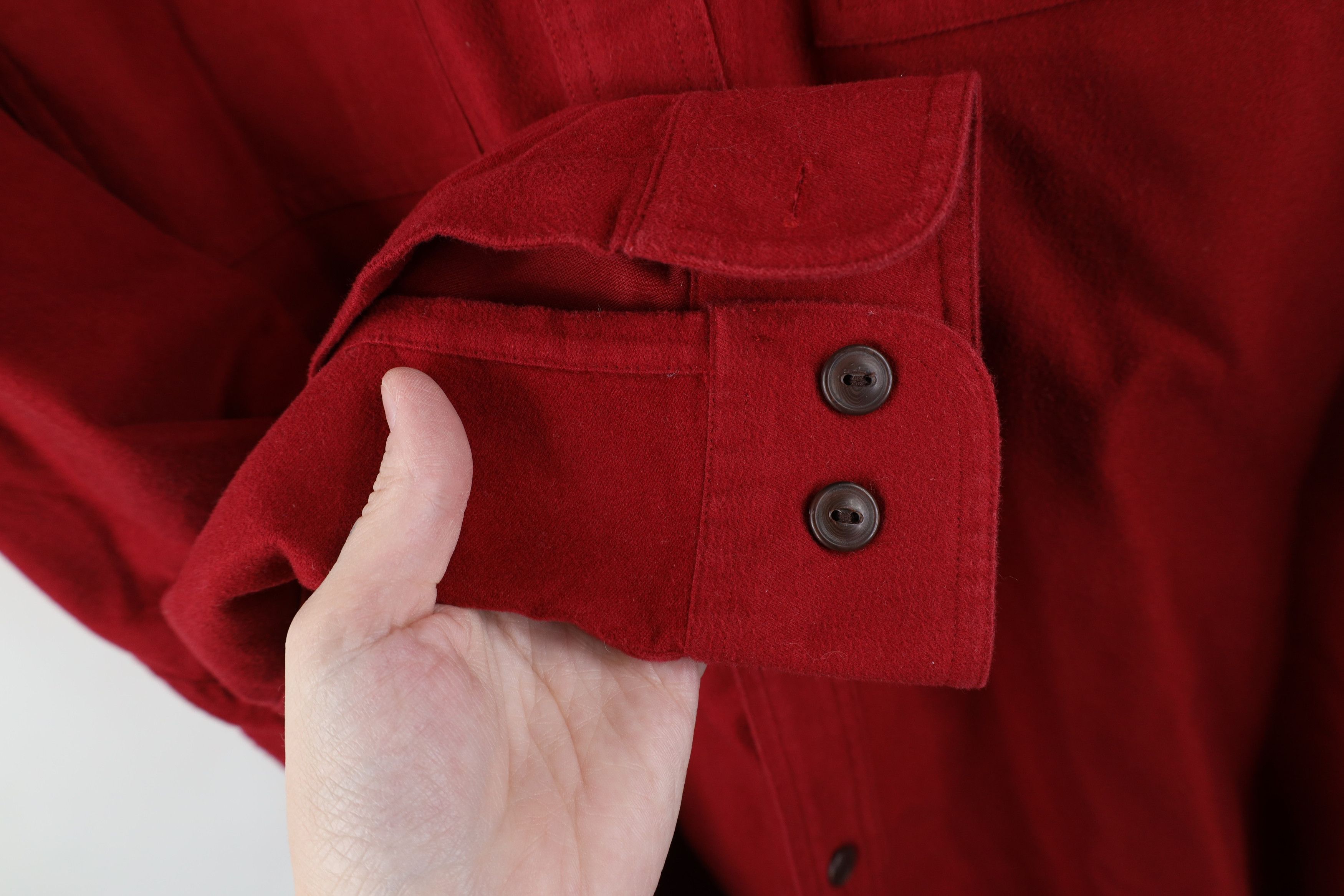 Eddie Bauer Vintage 90s Eddie Bauer Heavy Chamois Cloth Button Shirt Size US M / EU 48-50 / 2 - 7 Thumbnail