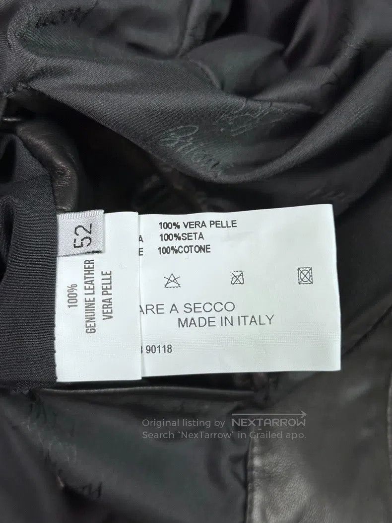 Brioni Brioni Leather jacket Size US L / EU 52-54 / 3 - 8 Thumbnail