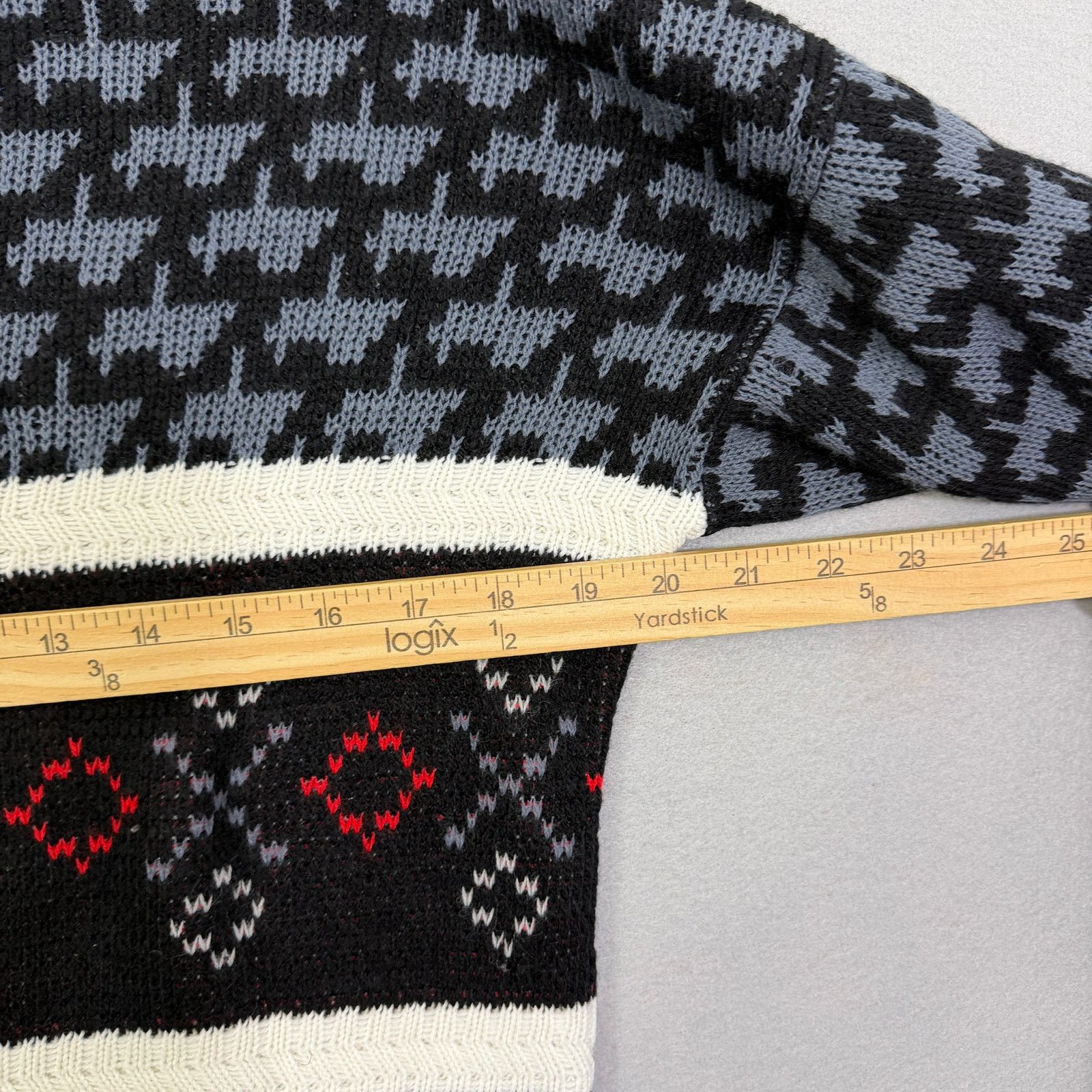 Vintage Vintage Robert Bruce Sweater Men's Medium Geometric Knit Size US M / EU 48-50 / 2 - 6 Thumbnail