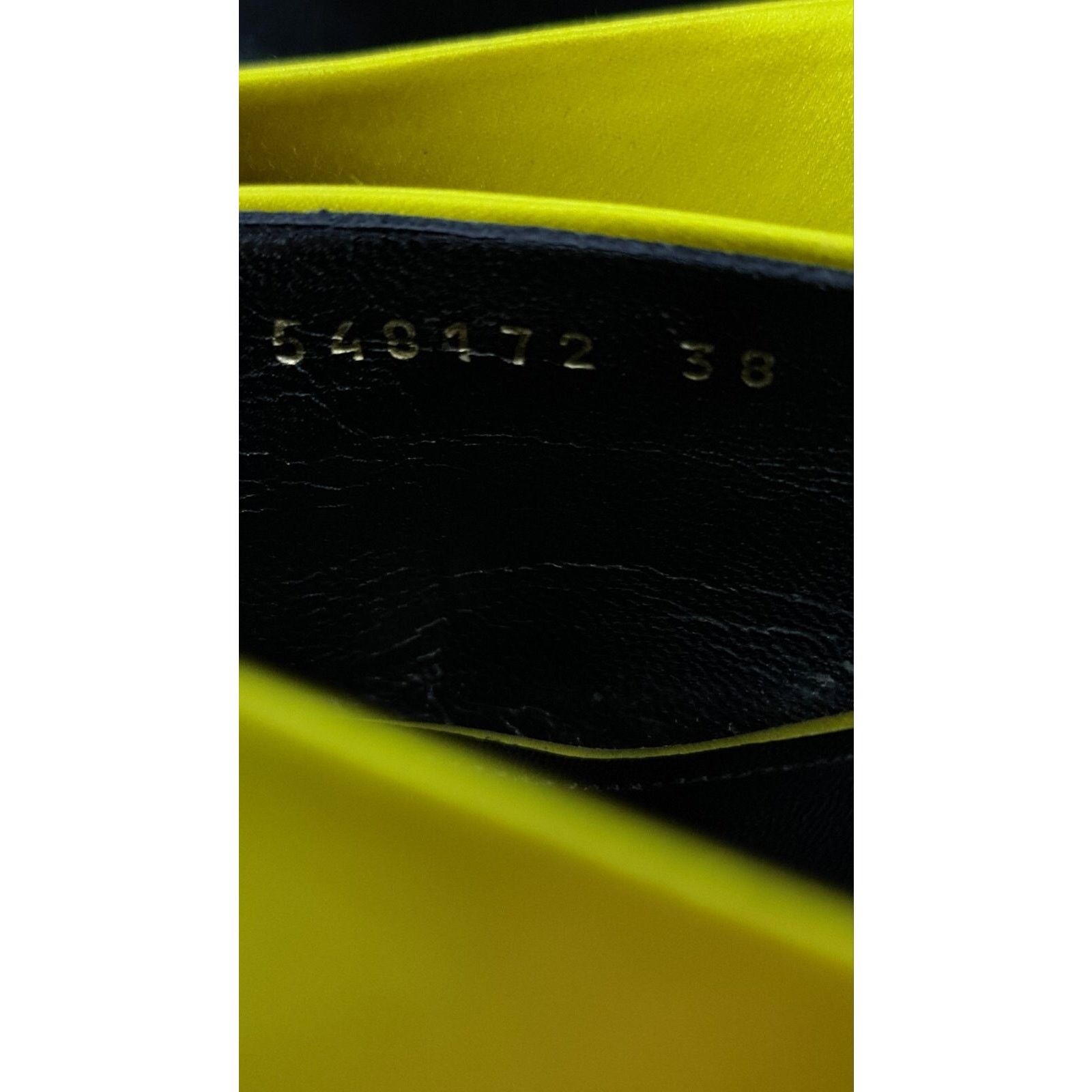 Balenciaga Balenciaga Yellow Textile Mules Sz.38 Size US 8 / IT 38 - 9 Thumbnail